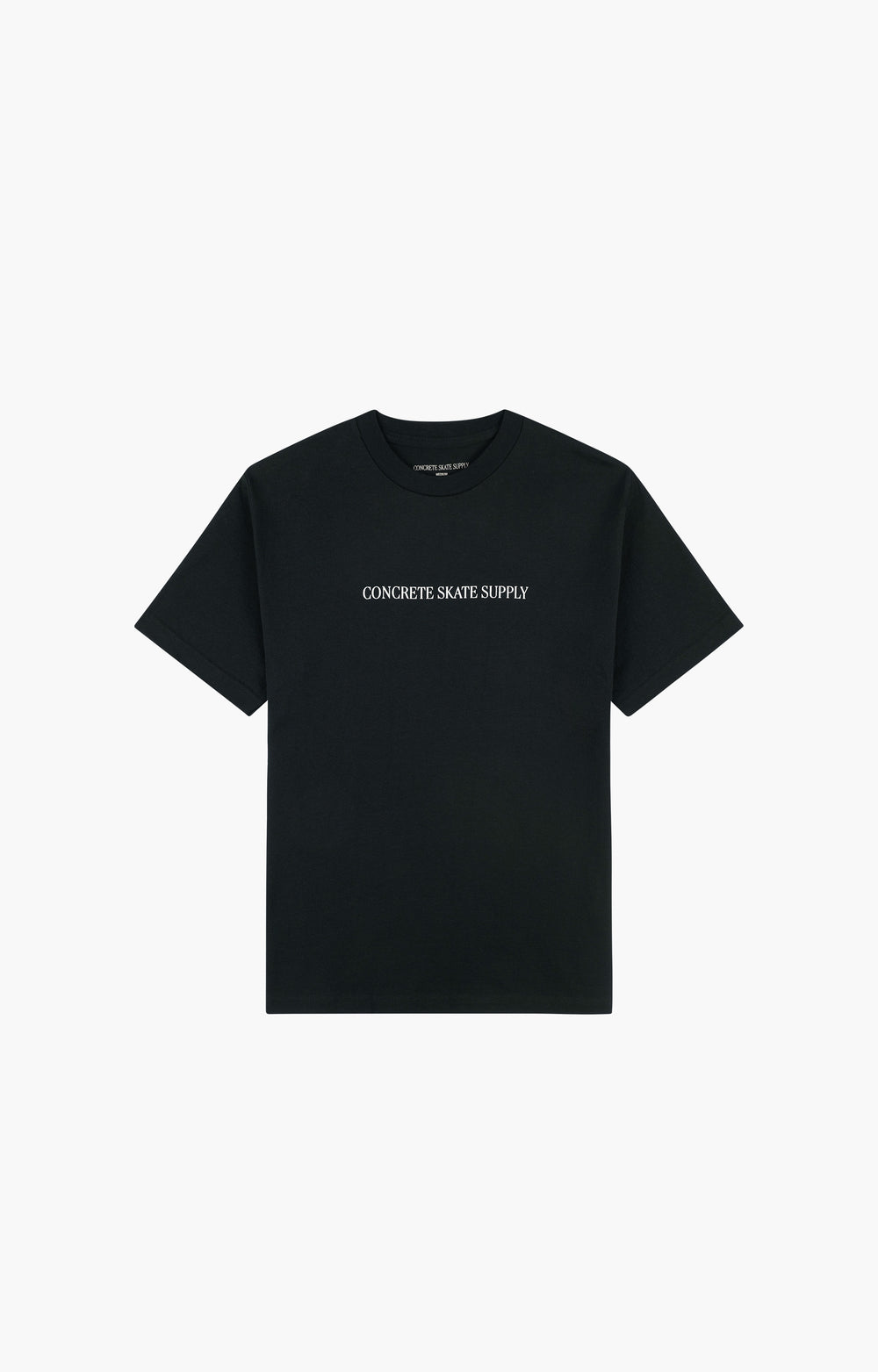 Concrete Skate Supply Heritage Youth T-Shirt, Black