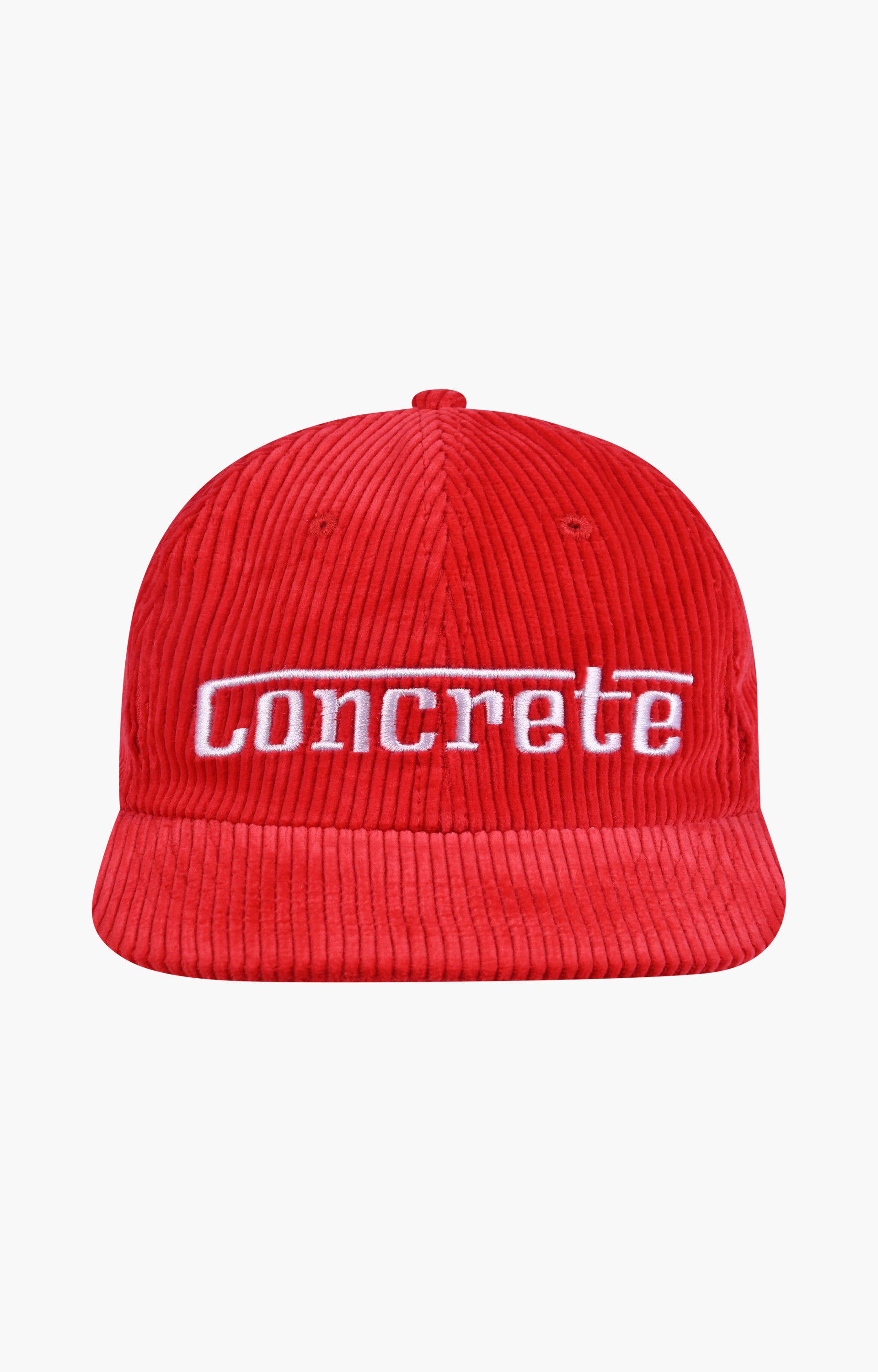 Concrete Cavallino Snapback Cap, Rosso Red