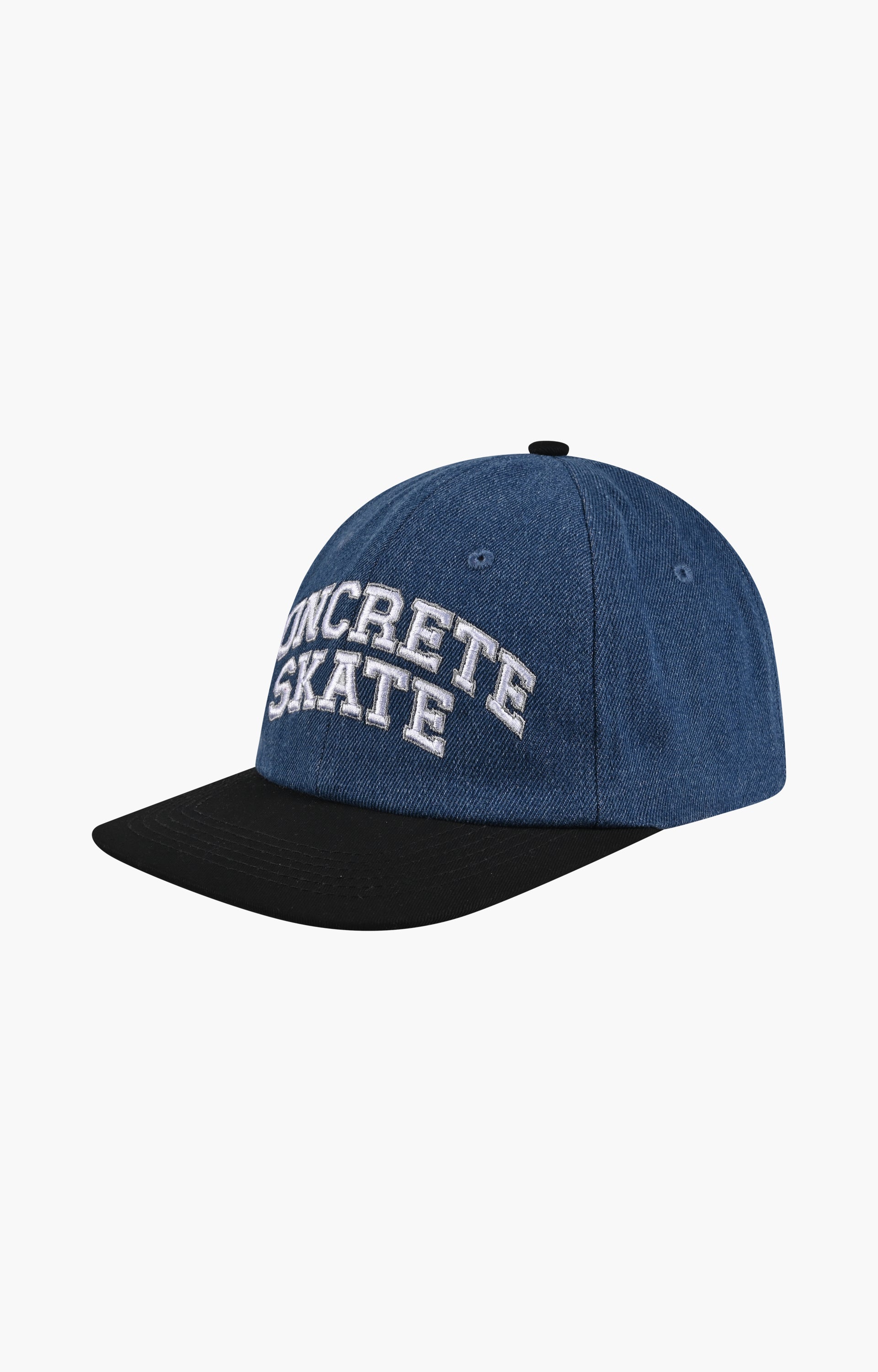 Concrete Skate League Cap, Indigo/Black