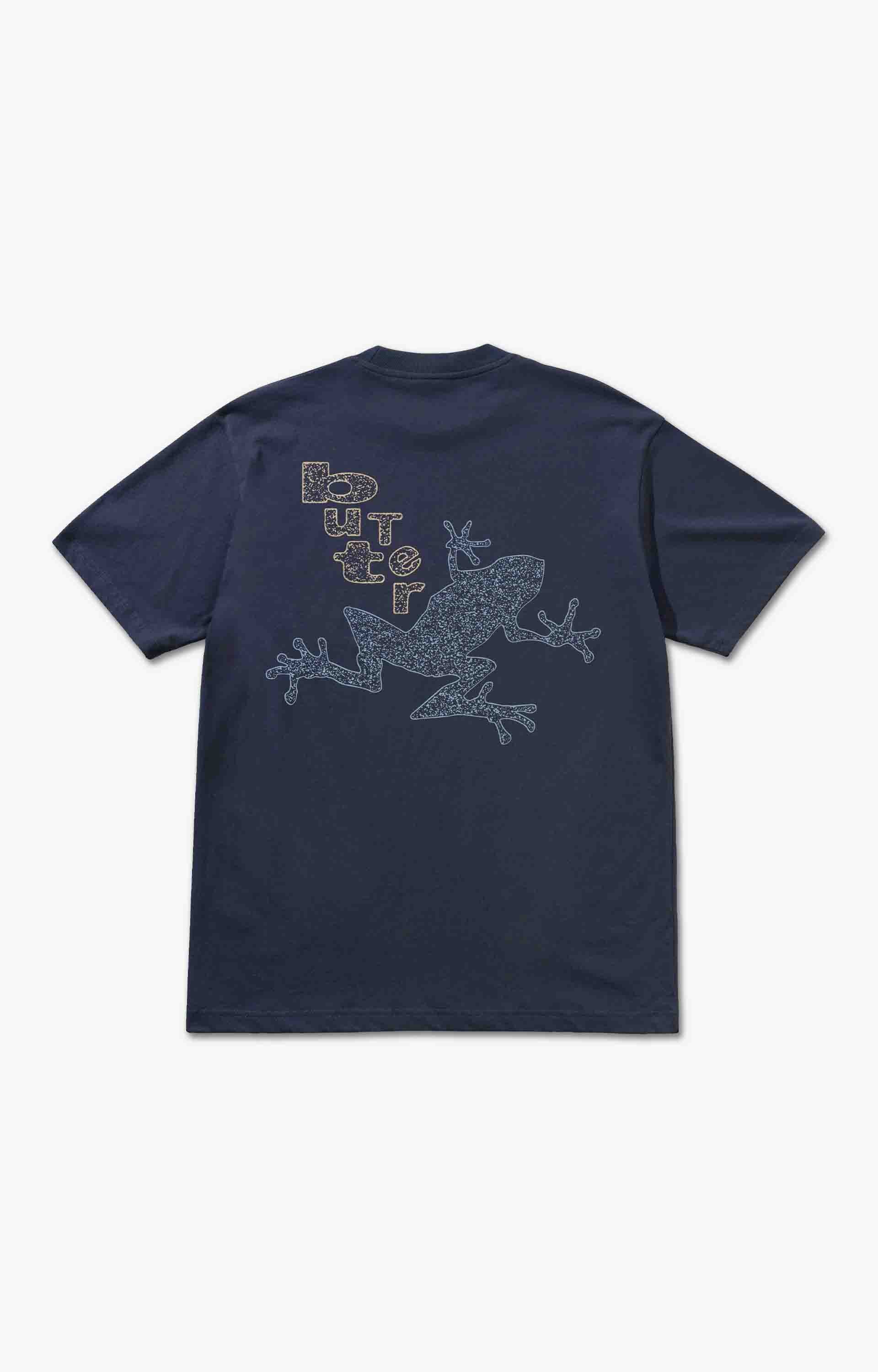 Butter Goods Croaker T-Shirt, Navy