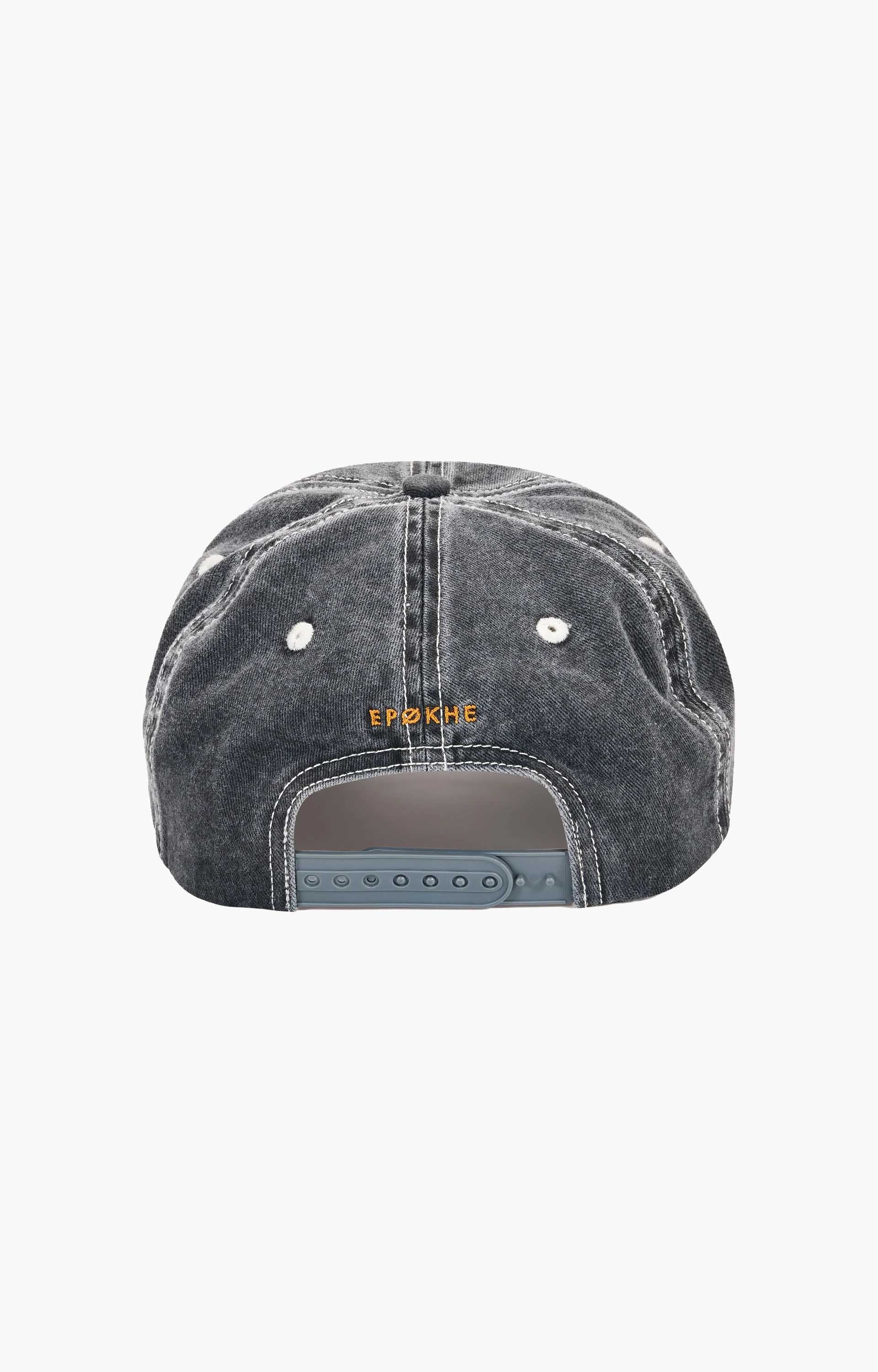 Epokhe Thomas Townend Art Series Cap, Washed Charcoal/Yellow