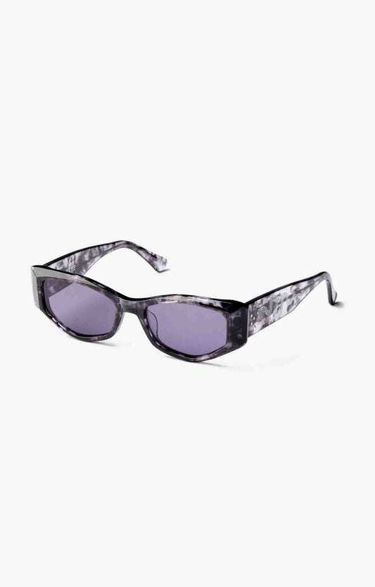 Epokhe Guilty Sunglasses, Black Tortoise Polished/Grey