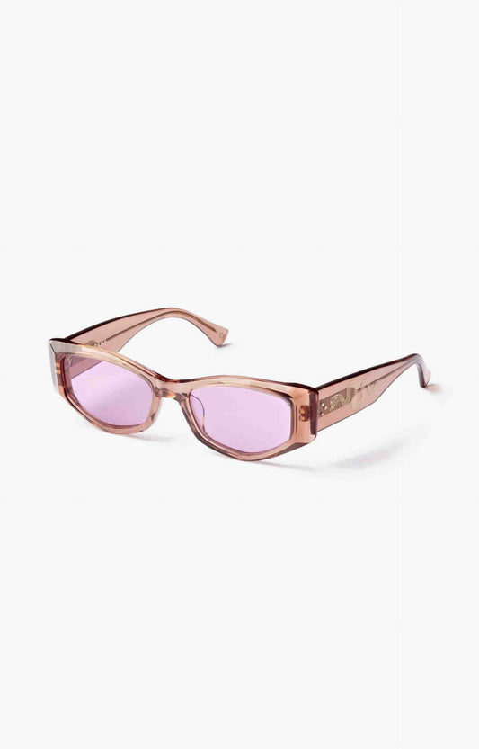 Epokhe Guilty Sunglasses, Rosewater Polished / Velvet