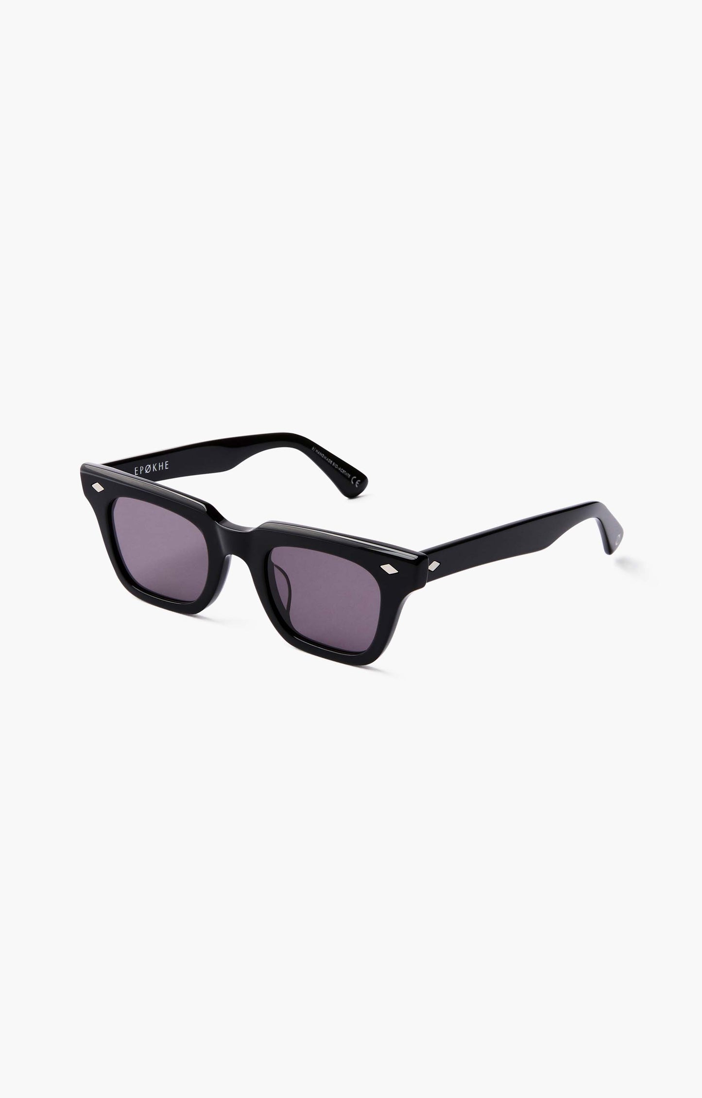 Epokhe Stereo Sunglasses, Black Polished/Black