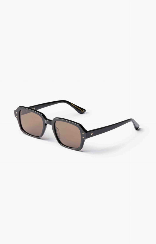 Epokhe Wilson Sunglasses, Black Polished/Bronze Polarized