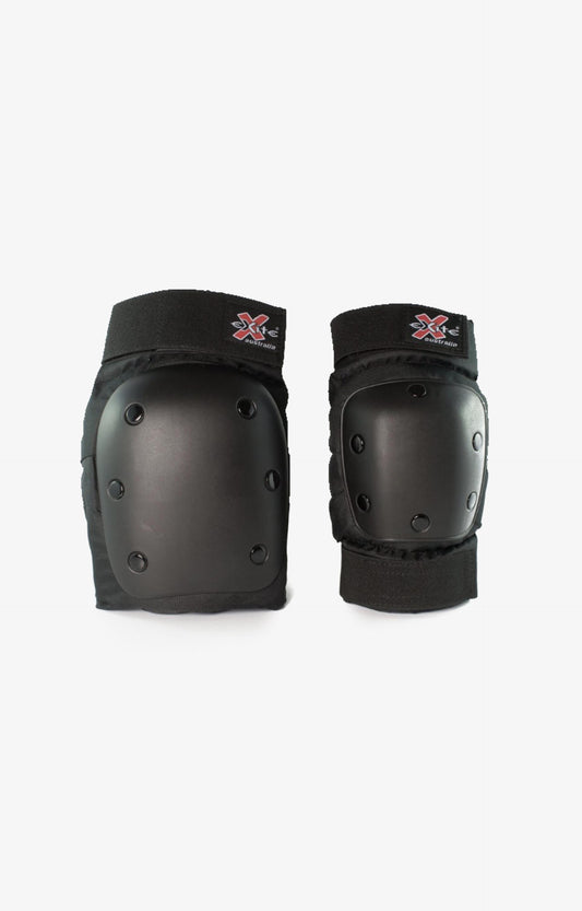 Exite Creatures 2 Packs Knee and Elbow Pads, Black