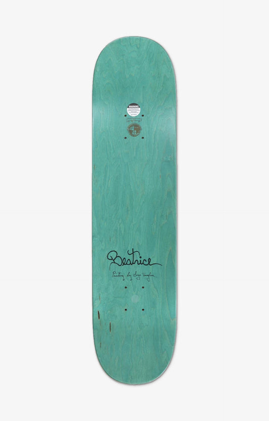 Fucking Awesome Beatrice Guardian Skateboard Deck, 8.0"