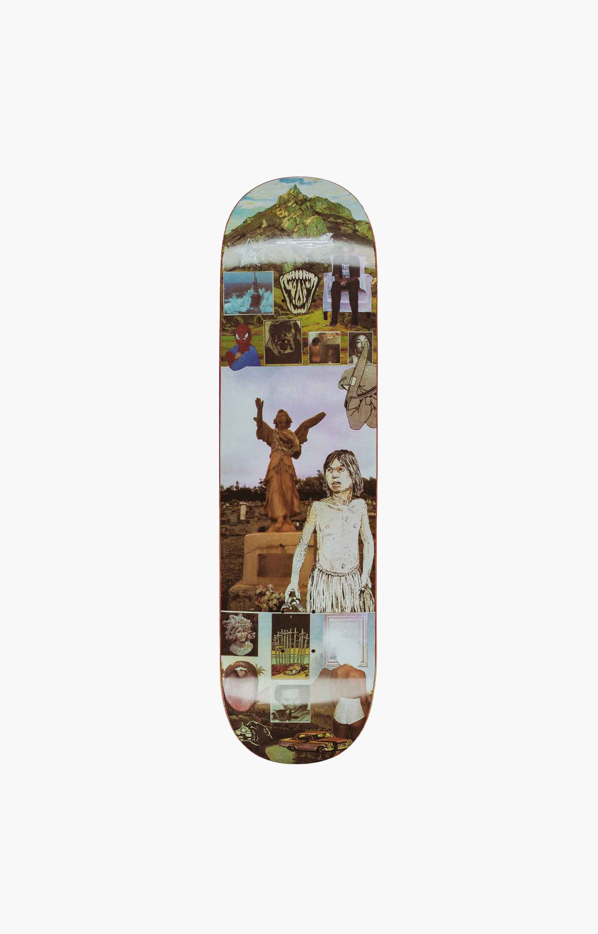 Fucking Awesome Sage Elsesser Ten of Swords Shape 1 Skateboard Deck, Multi