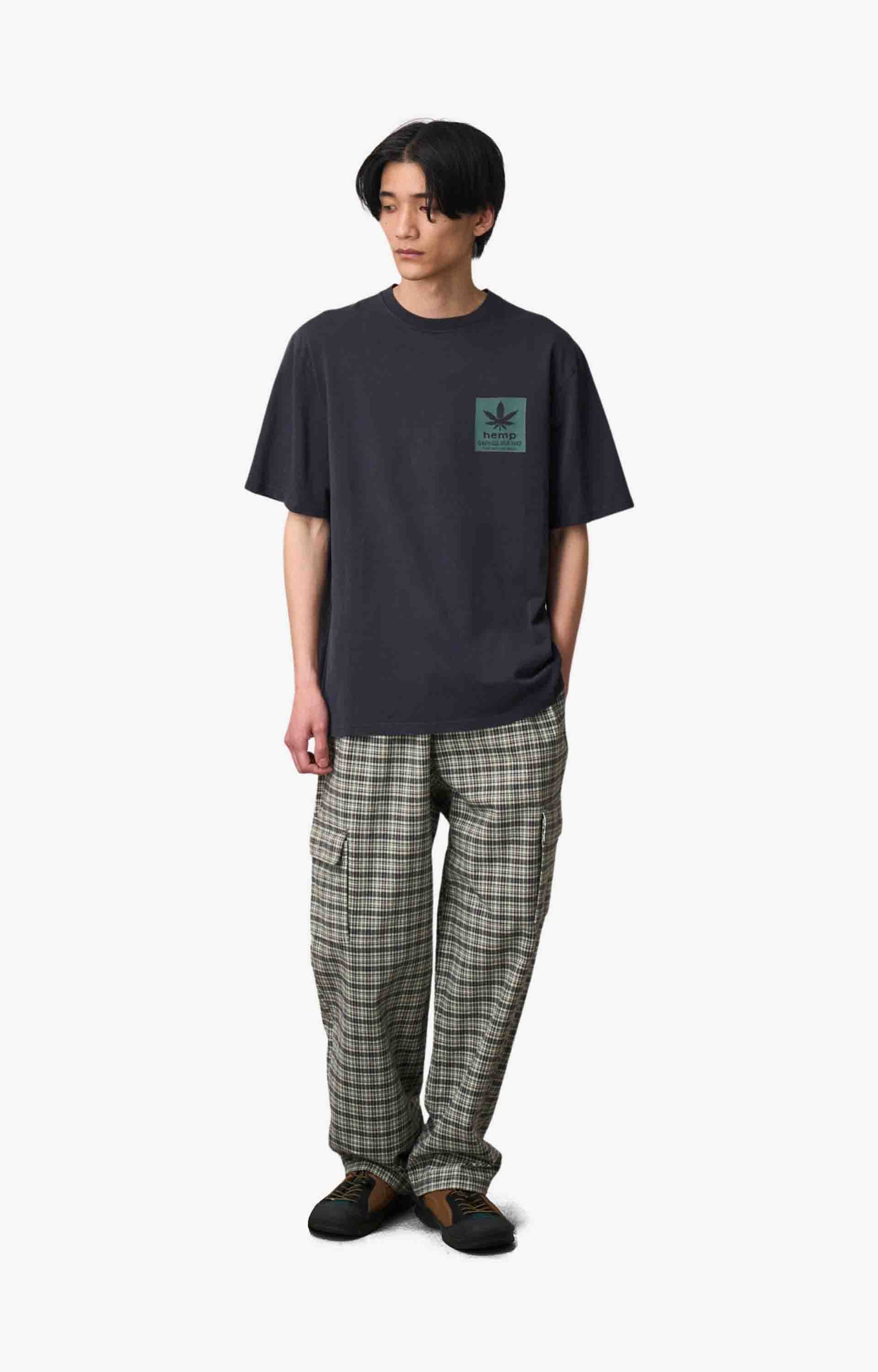 Gramicci Hemp T-Shirt, Navy Pigment