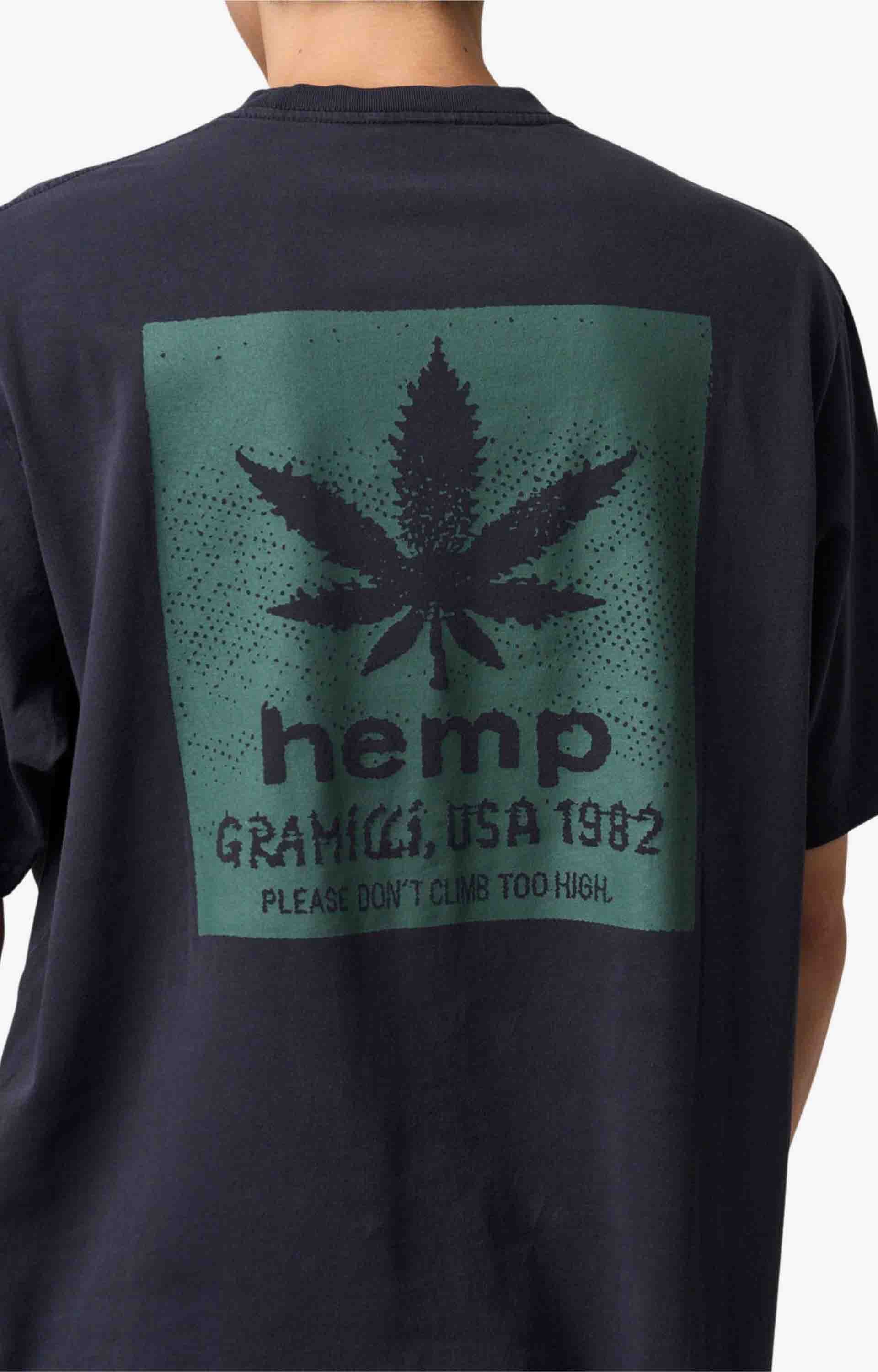 Gramicci Hemp T-Shirt, Navy Pigment