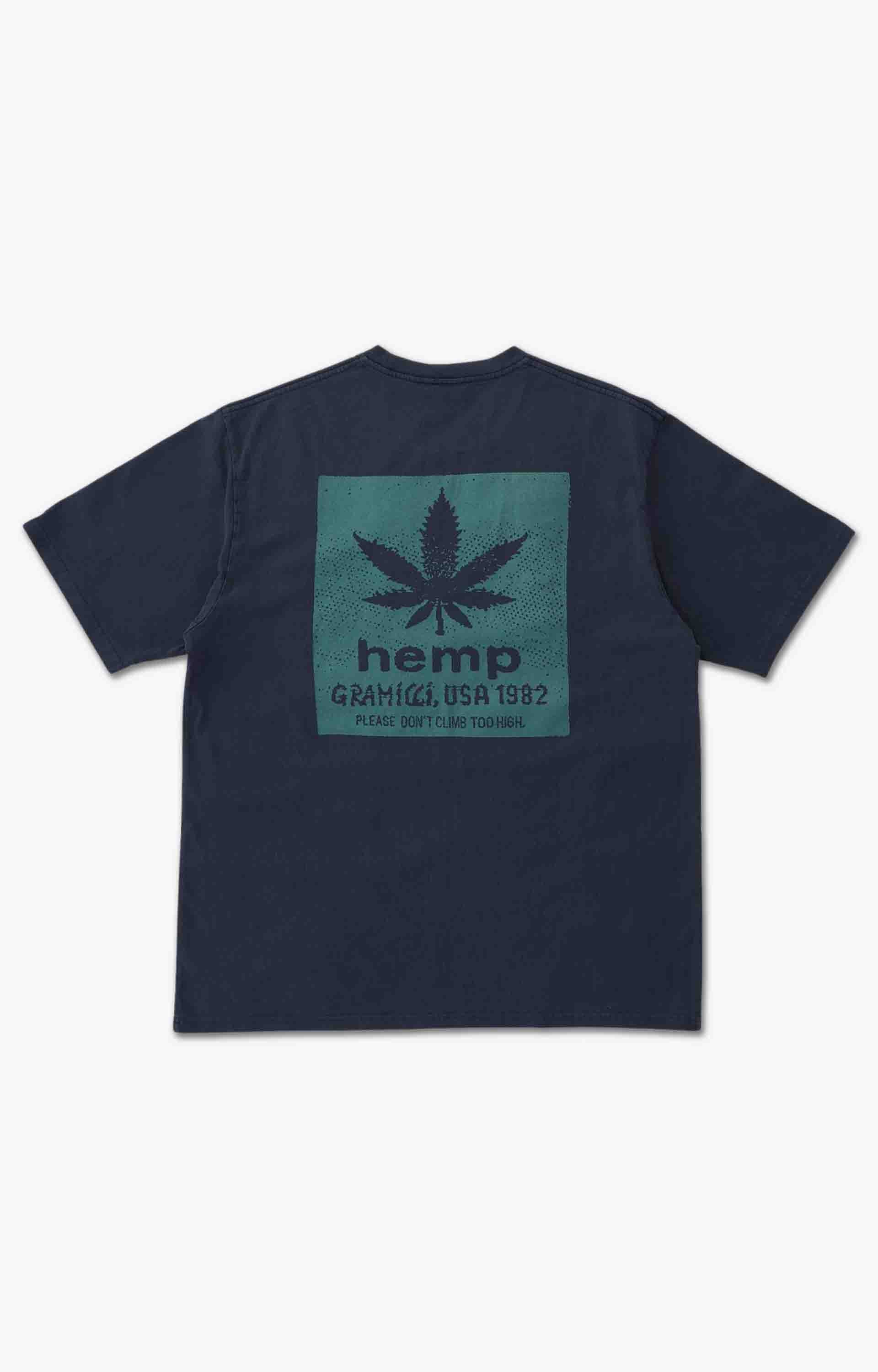 Gramicci Hemp T-Shirt, Navy Pigment