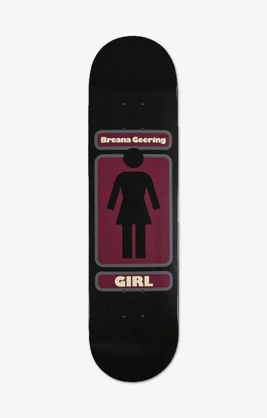 Girl 93 Til WR41 Breana Geering Skateboard Deck, Black