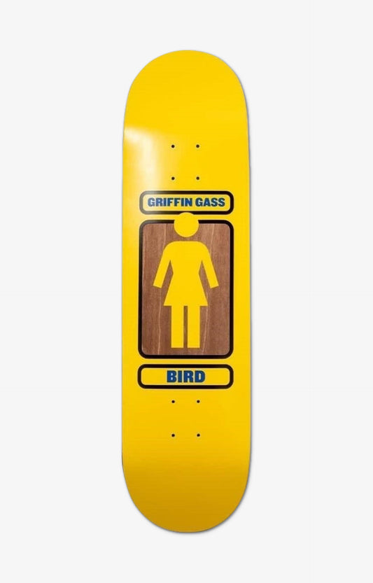 Girl 93 Til WR41 Gass Pop Secret Skateboard Deck, Yellow