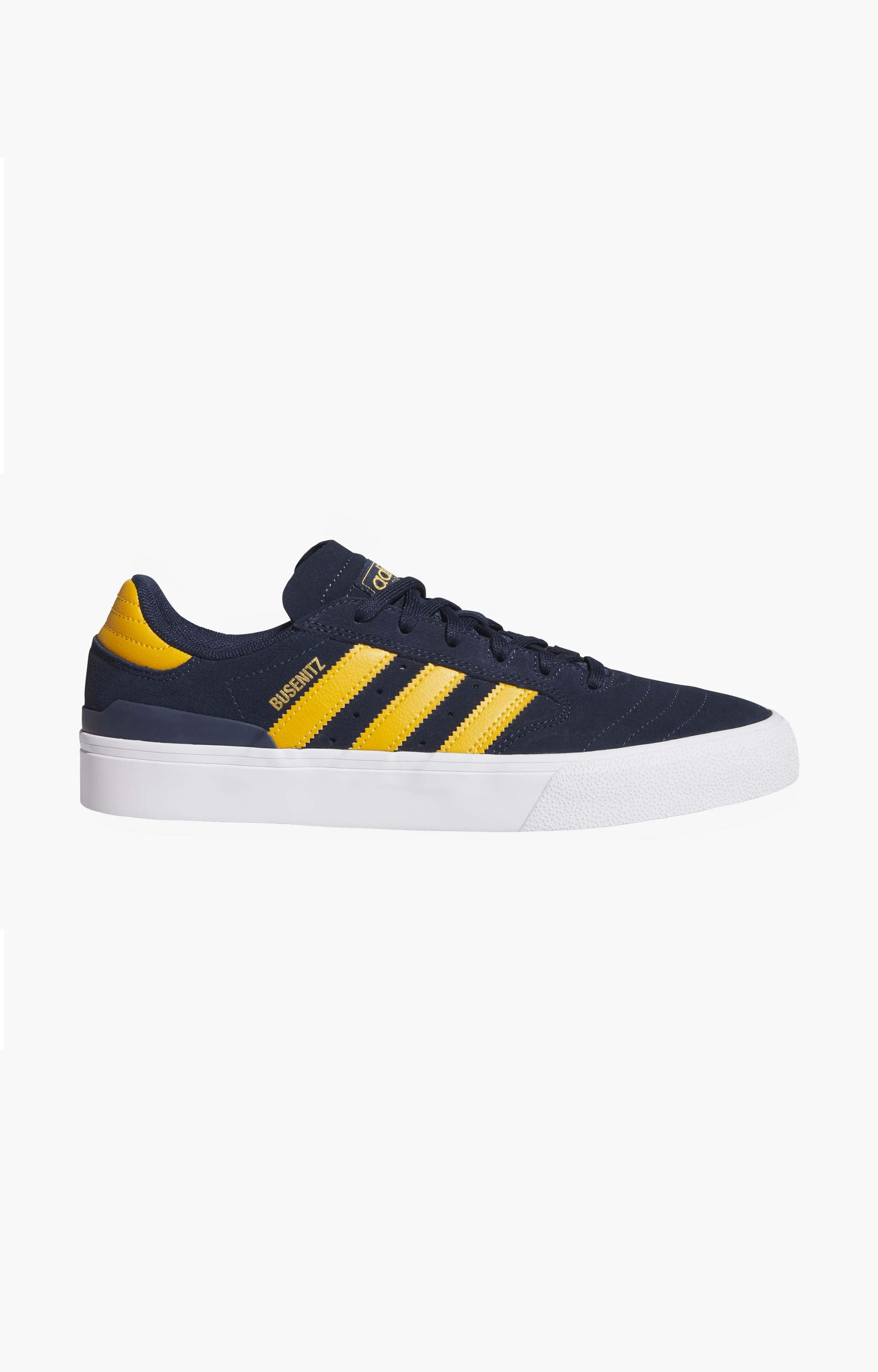 Adidas Busenitz Vulc II HQ7527 Shoes, Collegiate Navy/Preloved Yellow/Cloud White