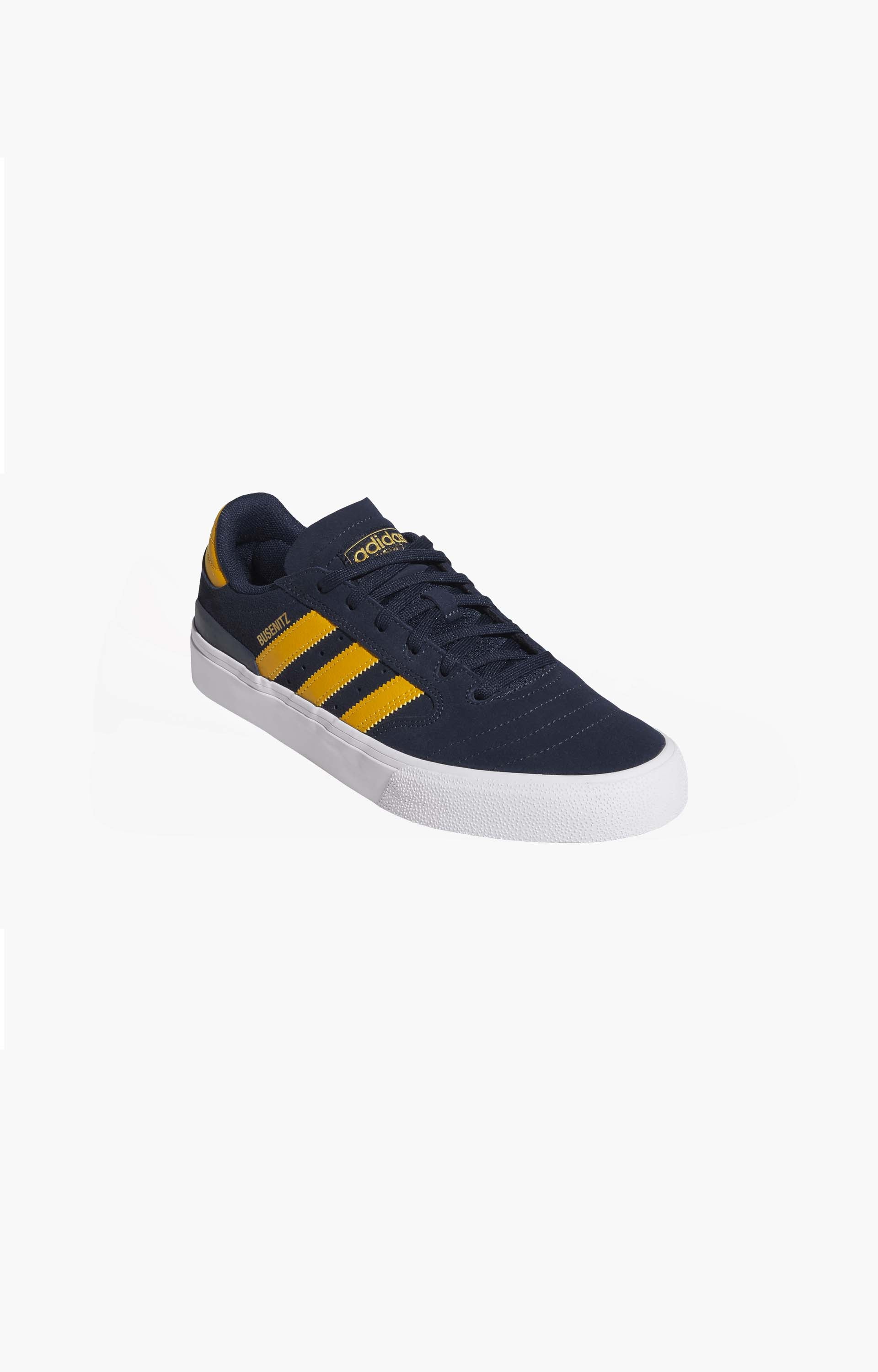 Adidas Busenitz Vulc II HQ7527 Shoes, Collegiate Navy/Preloved Yellow/Cloud White