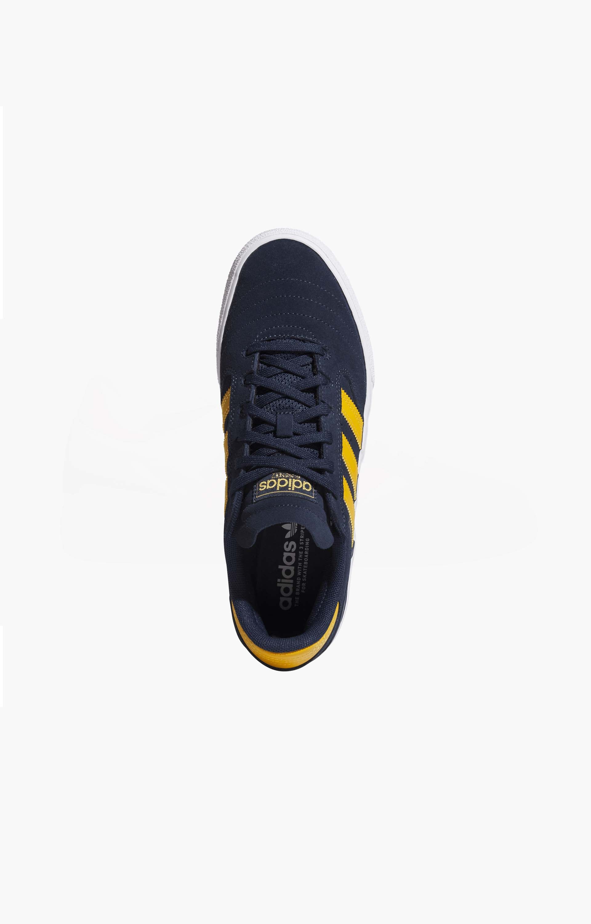 Adidas Busenitz Vulc II HQ7527 Shoes, Collegiate Navy/Preloved Yellow/Cloud White