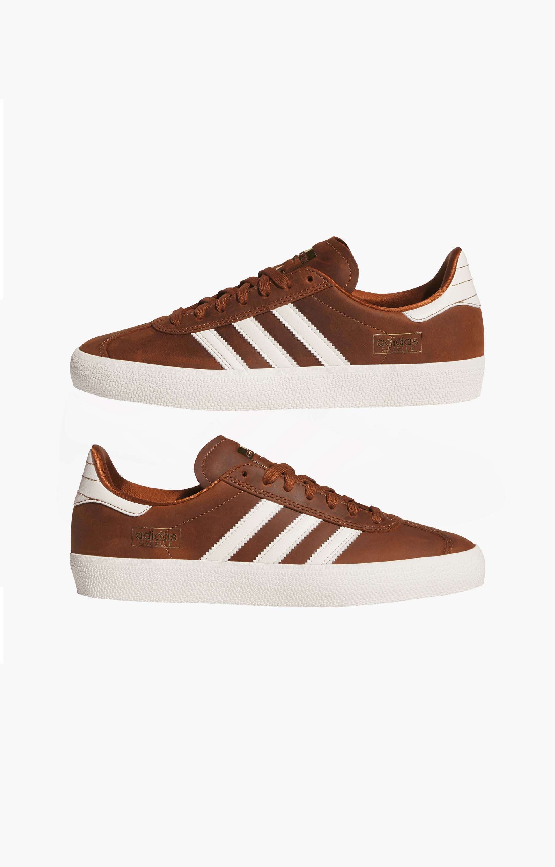 Adidas Gazelle HQ7547 Shoes, Dusky Bronze/Chalk White/Off White