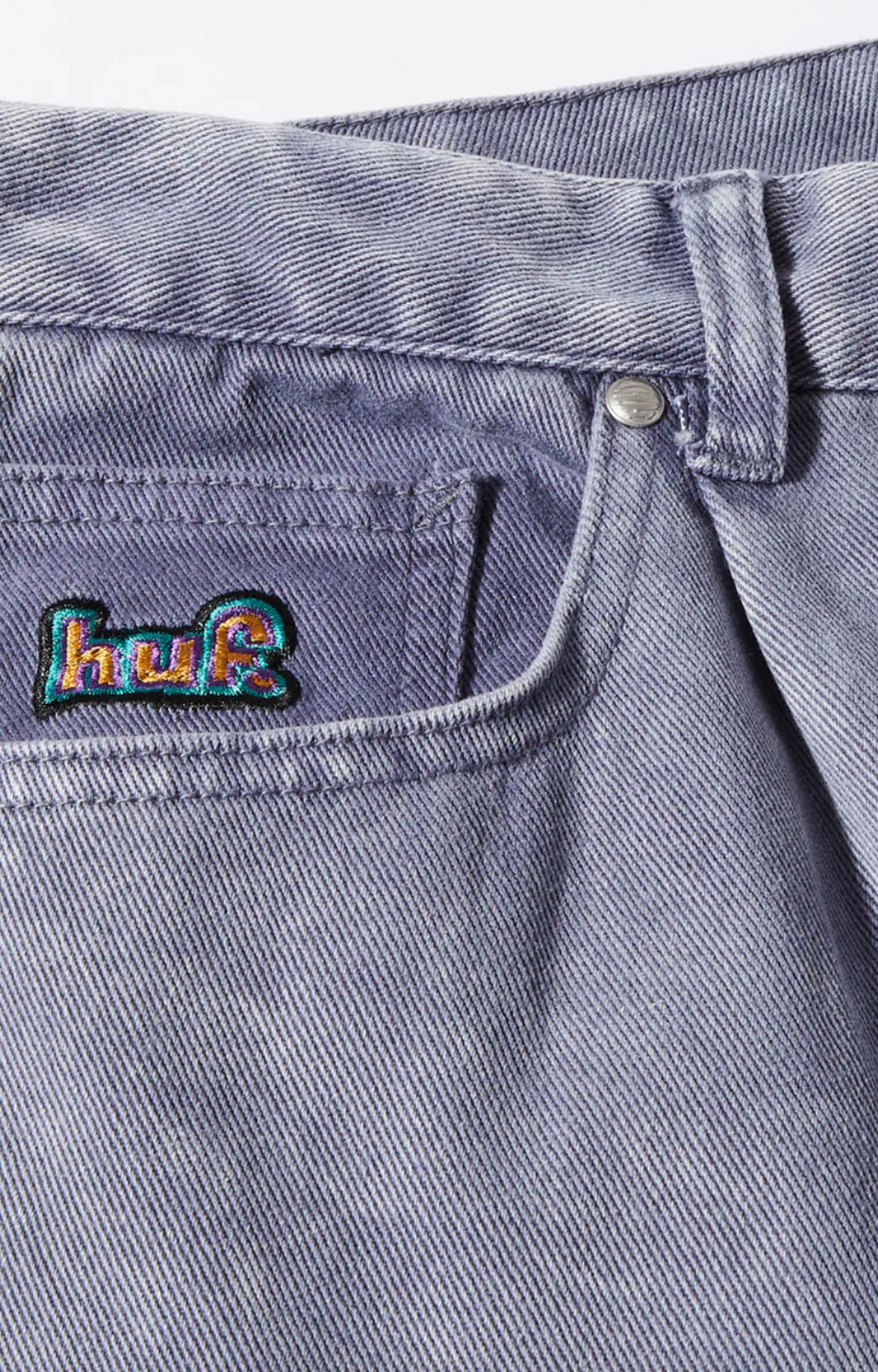 HUF Cromer Signature Washed Pants, Purple