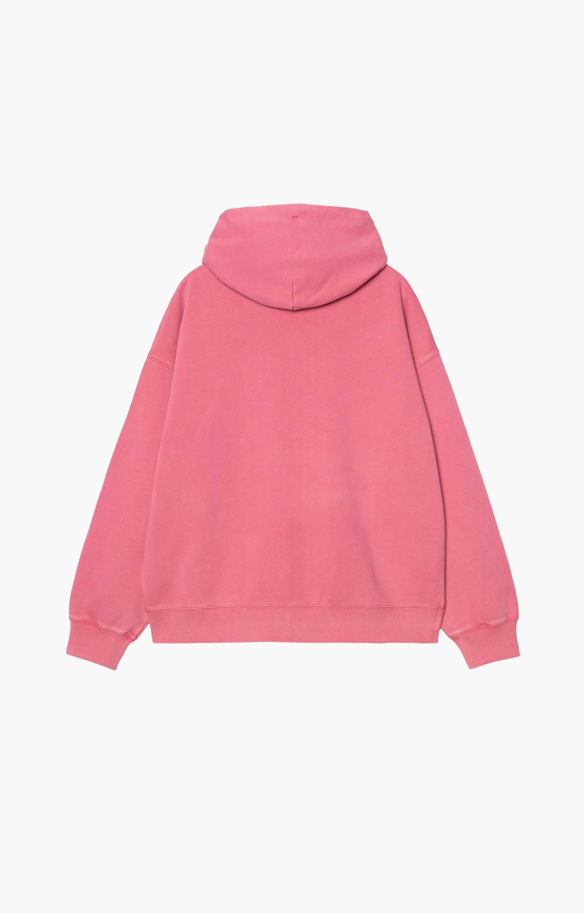 Carhartt WIP Hooded Benton Sweat Jacket, Primrose Garment Dyed