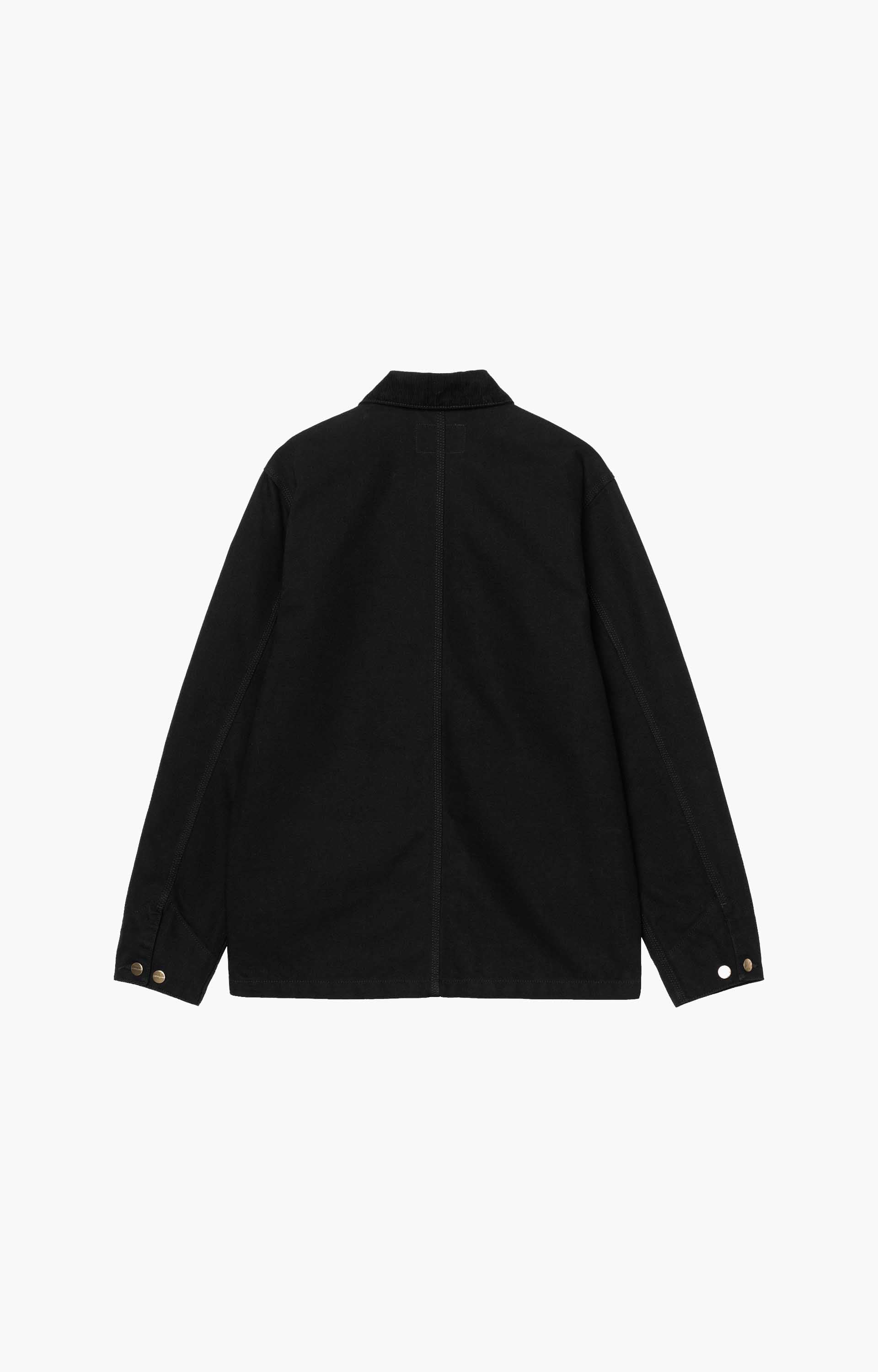 Carhartt WIP Michigan Coat, Black/Black Rinsed