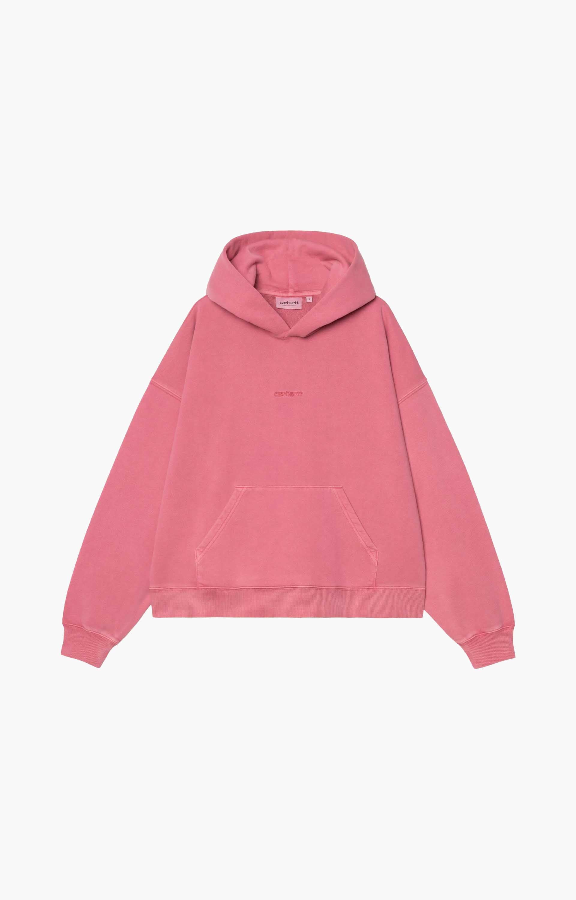 Carhartt WIP Hooded Benton Sweat Jacket, Primrose Garment Dyed