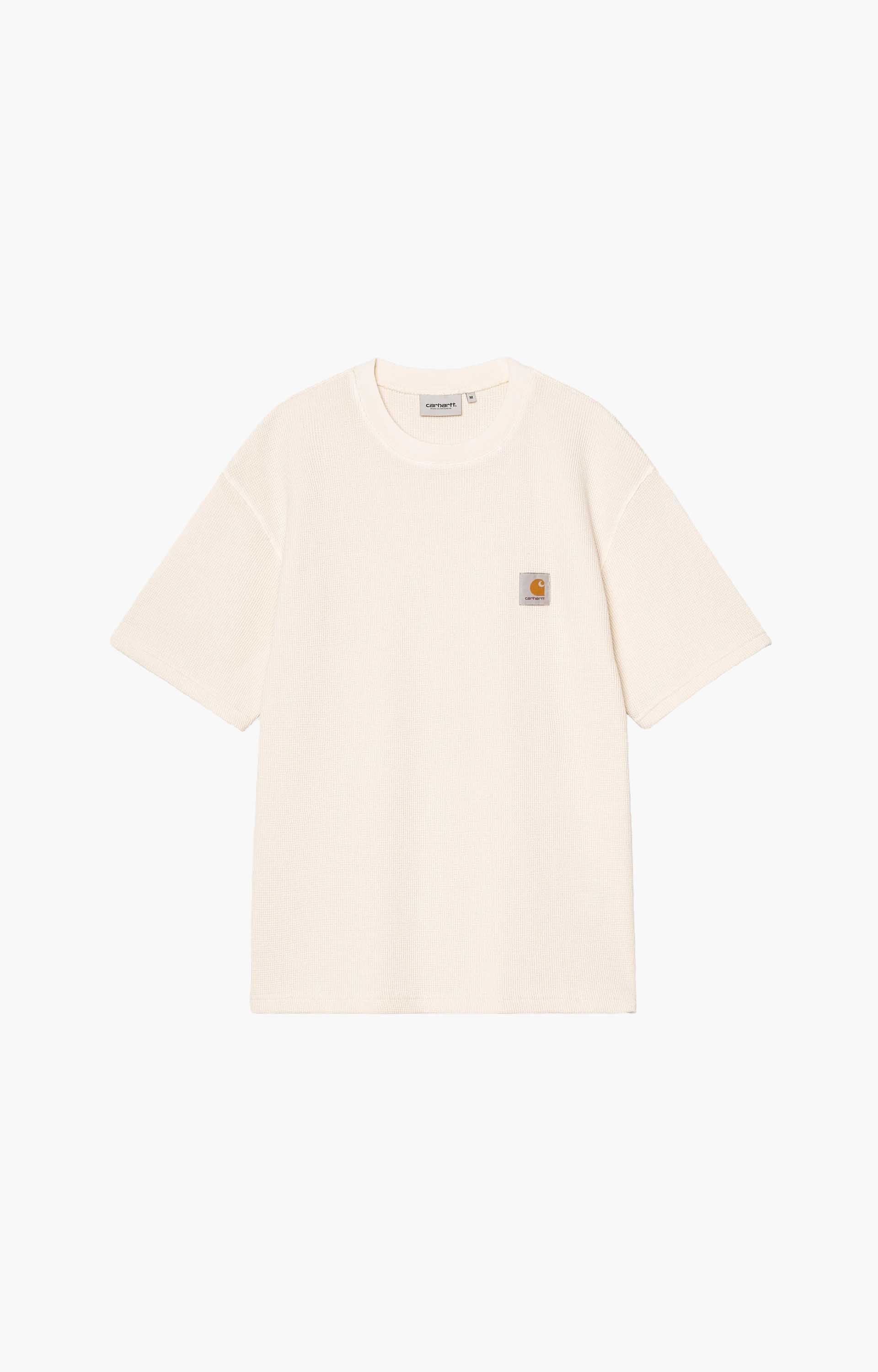 Carhartt WIP S/S Nelson Waffle T-Shirt, Natural Garment Dyed