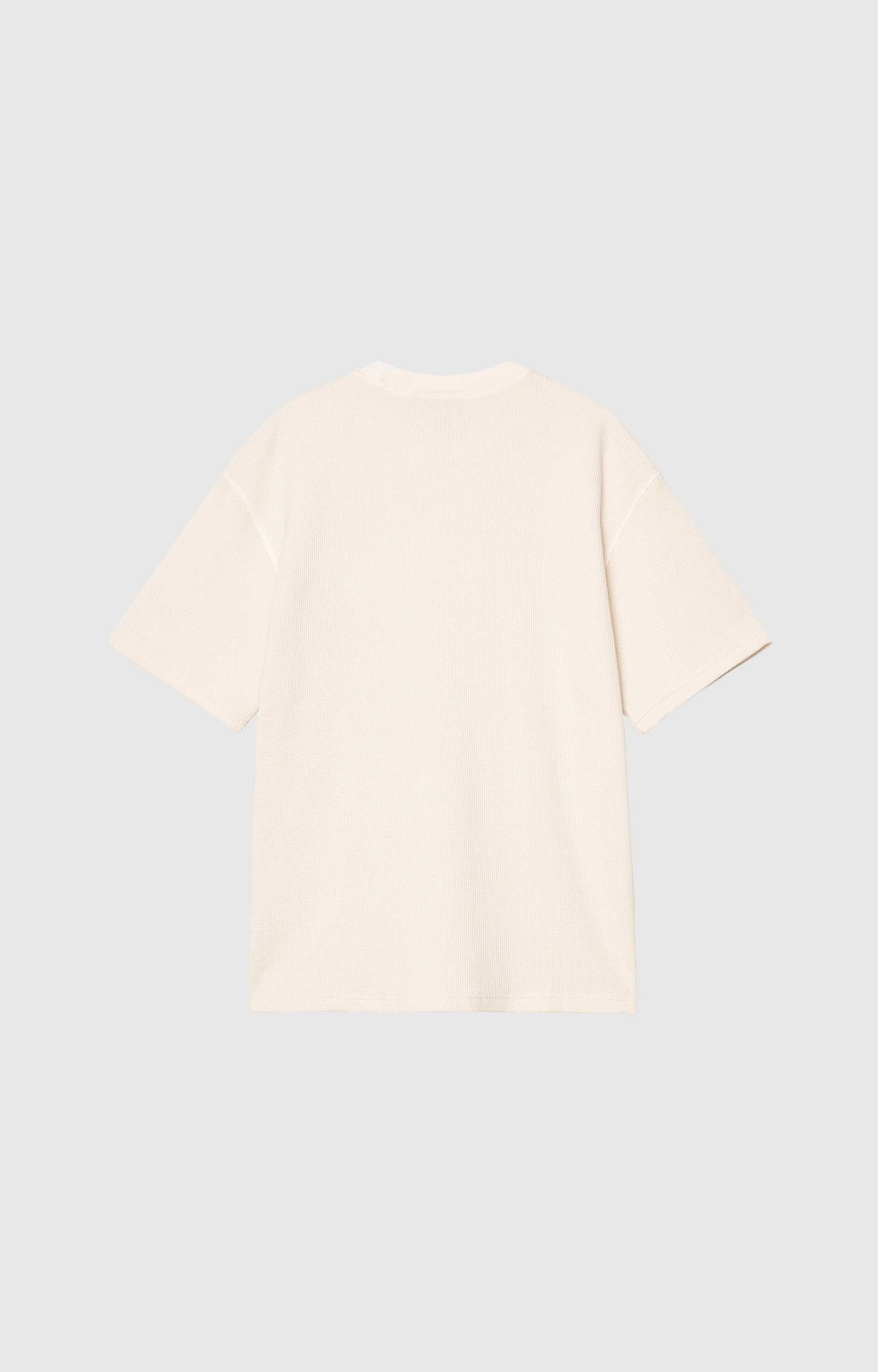 Carhartt WIP S/S Nelson Waffle T-Shirt, Natural Garment Dyed