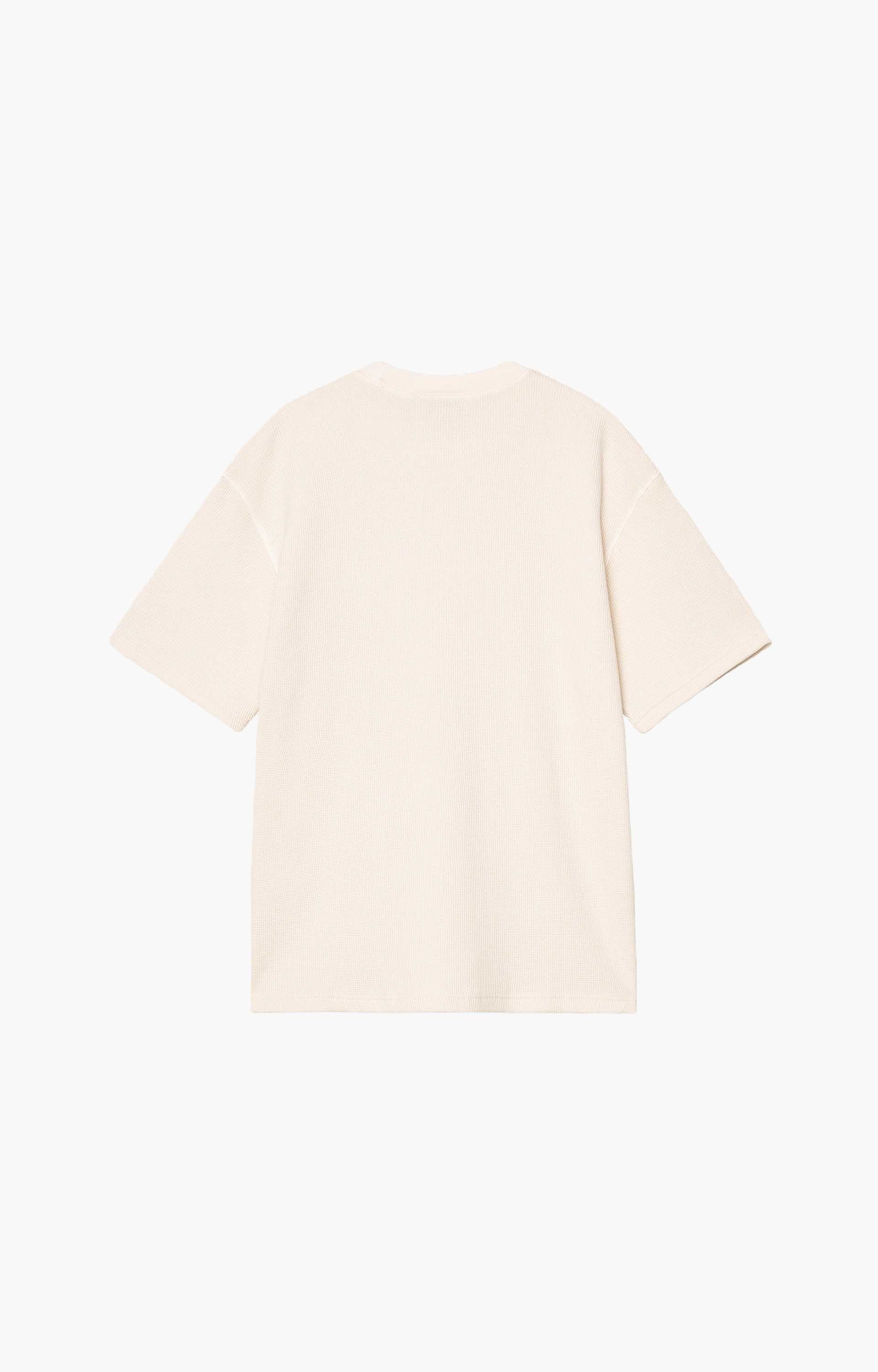 Carhartt WIP S/S Nelson Waffle T-Shirt, Natural Garment Dyed