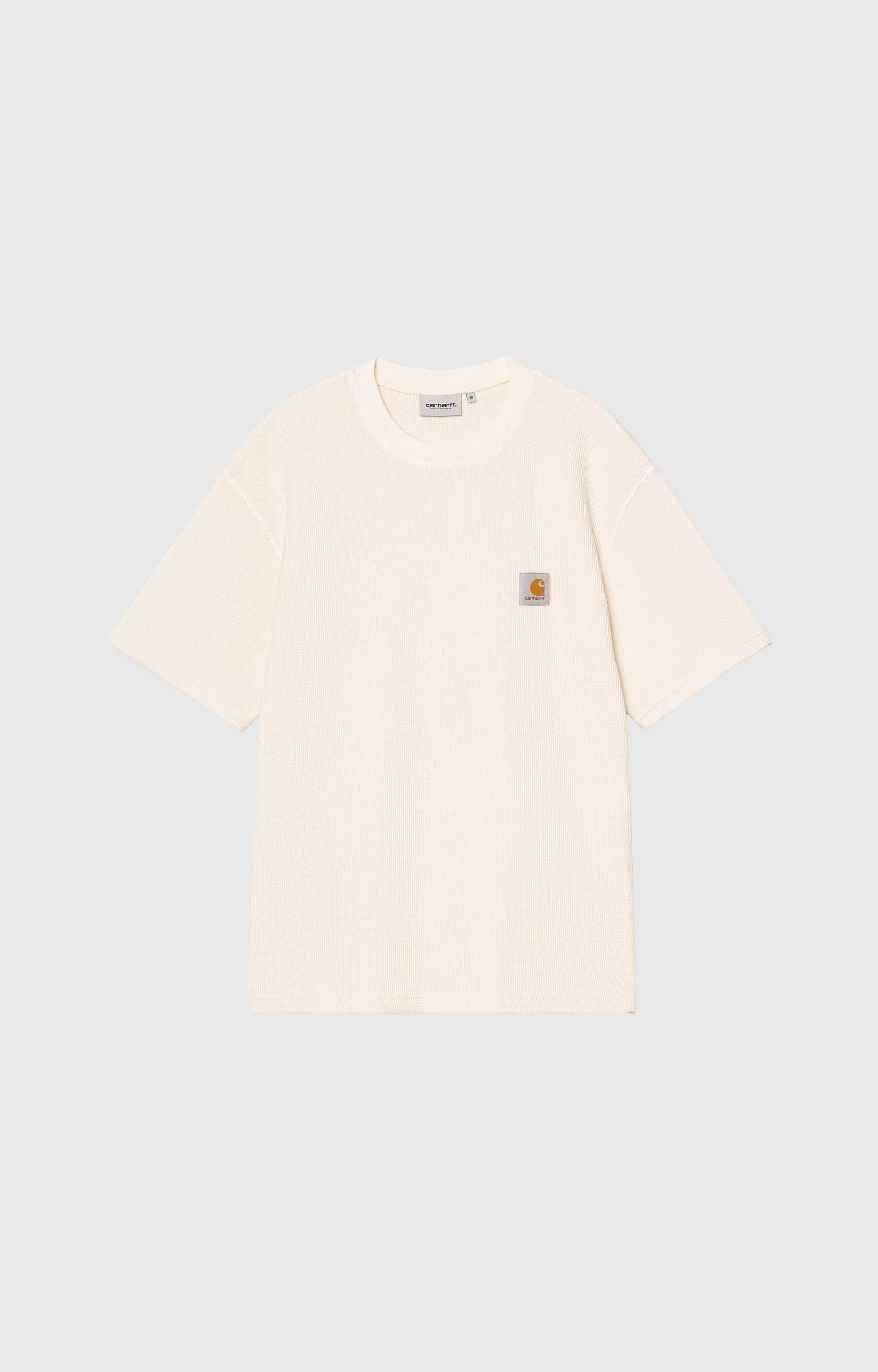 Carhartt WIP S/S Nelson Waffle T-Shirt, Natural Garment Dyed