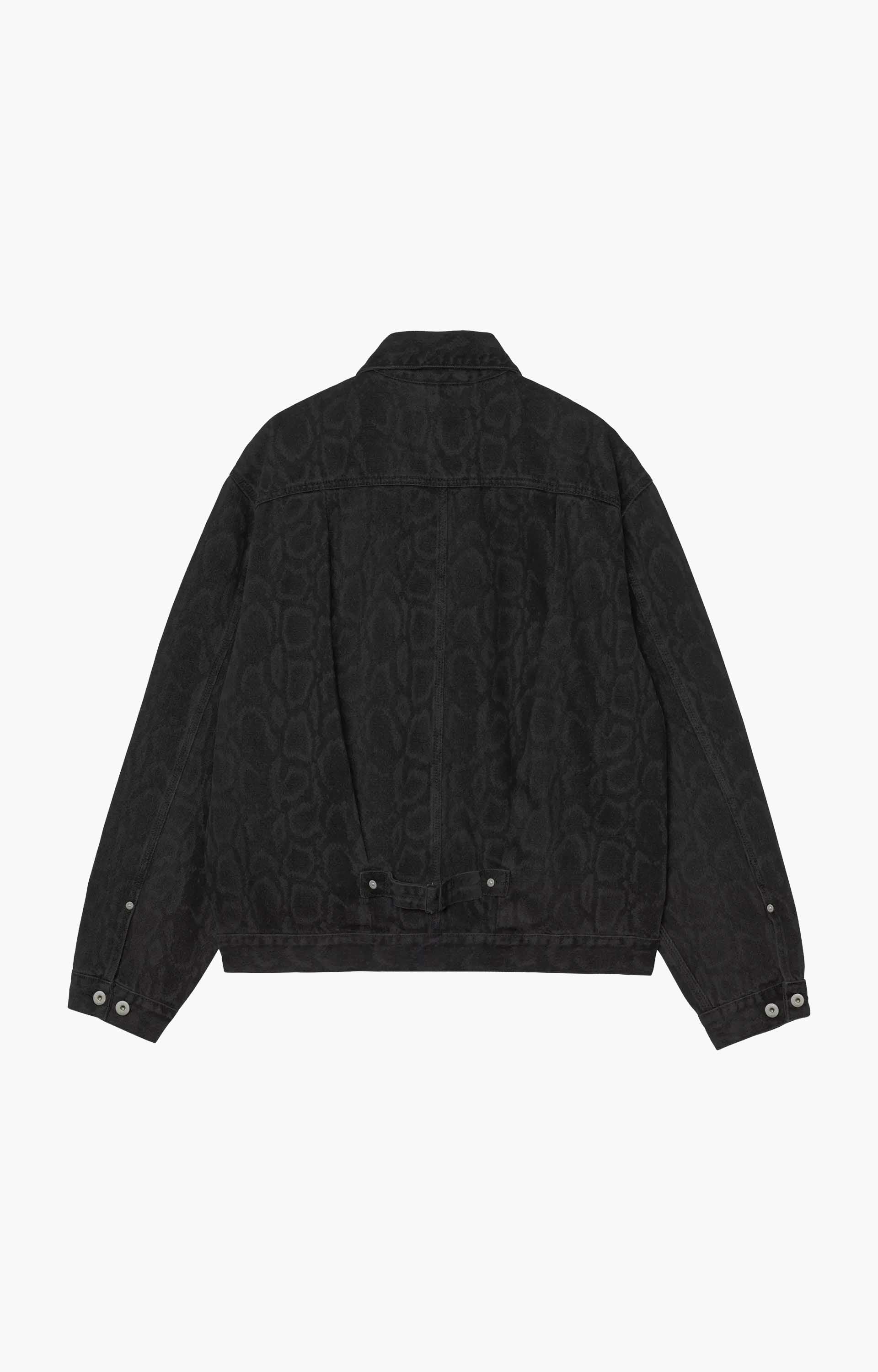 Carhartt WIP Belmar Jacket, Camo Black Stone Wash