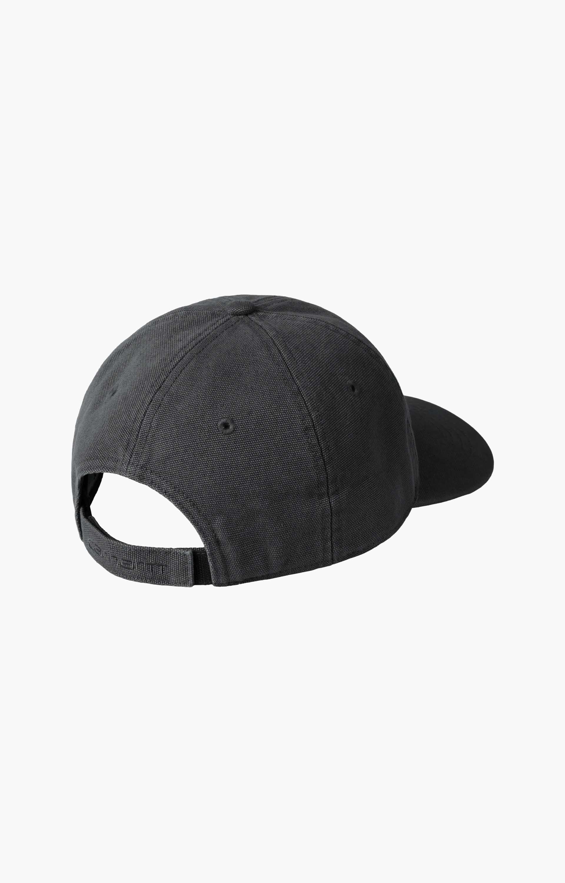 Carhartt WIP Canvas Cap, Black Stone Washed