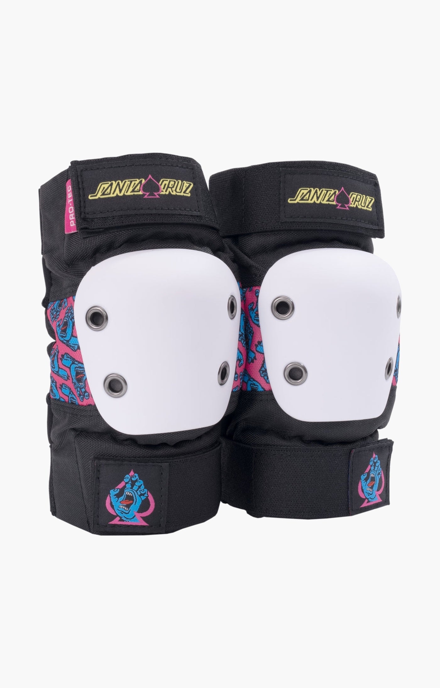 Pro-Tec Street Junior Protective 3 Pack Wrist Guards and Pads - Santa Cruz special edition