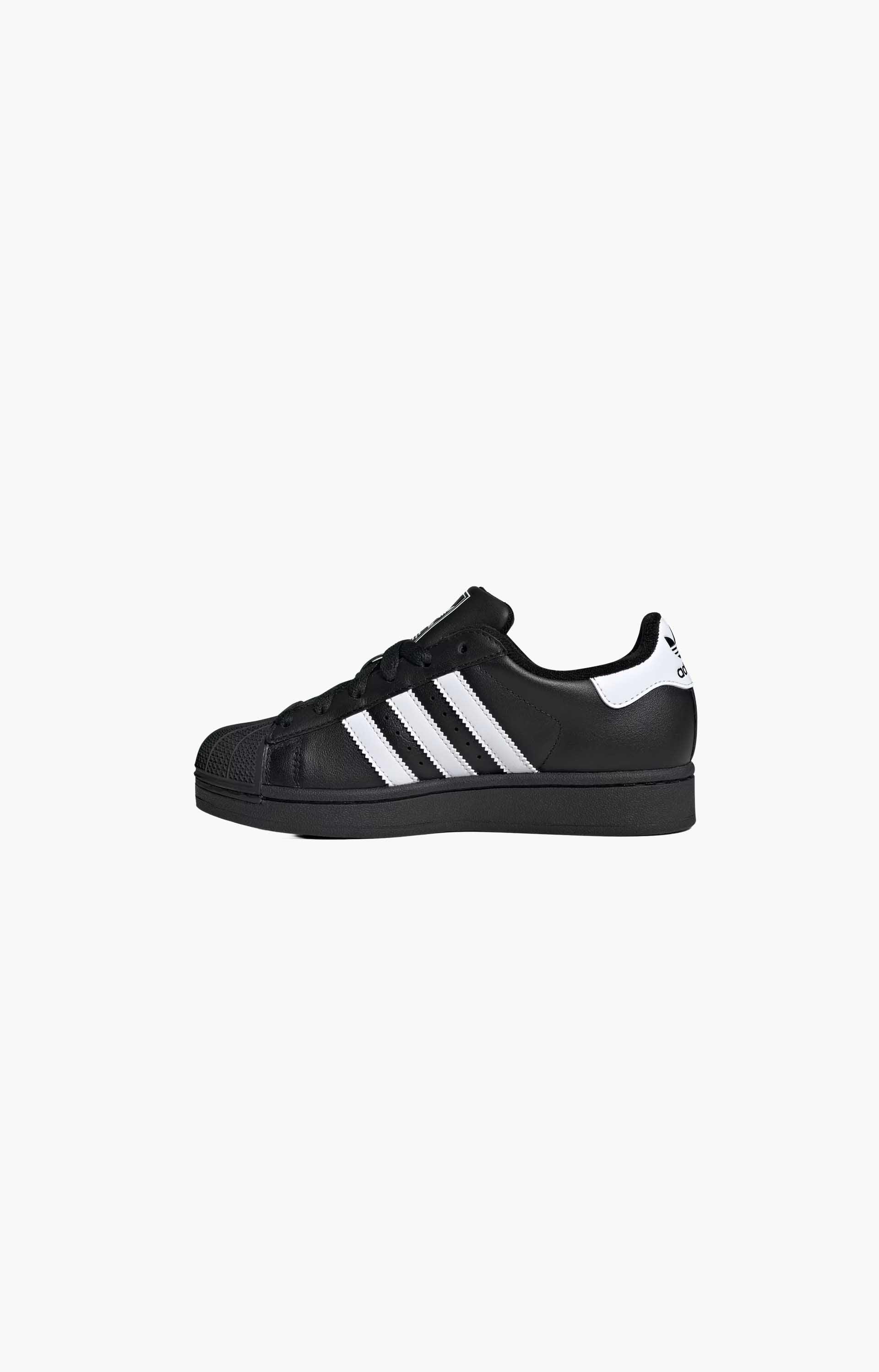 Adidas Superstar Ii J Shoe, Core Black/Footwear White