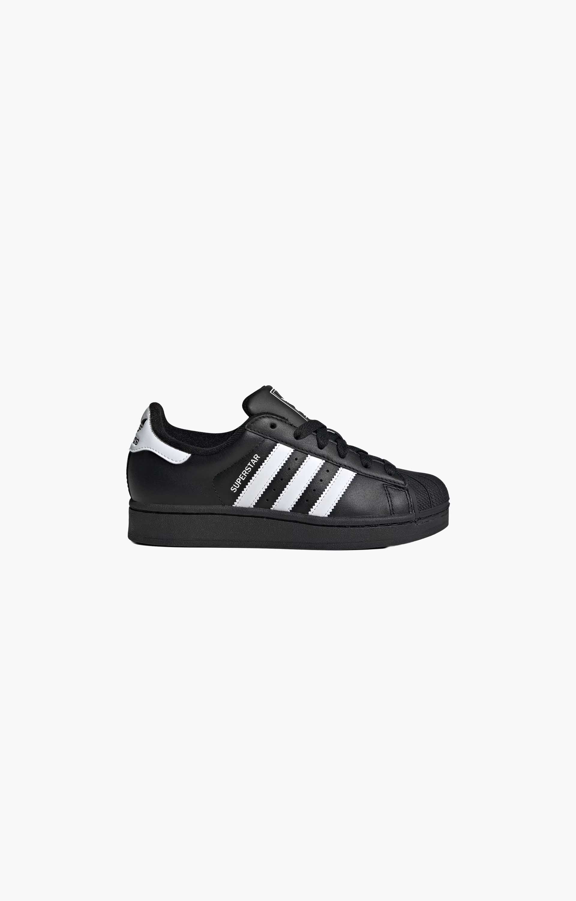 Adidas Superstar Ii J Shoe, Core Black/Footwear White