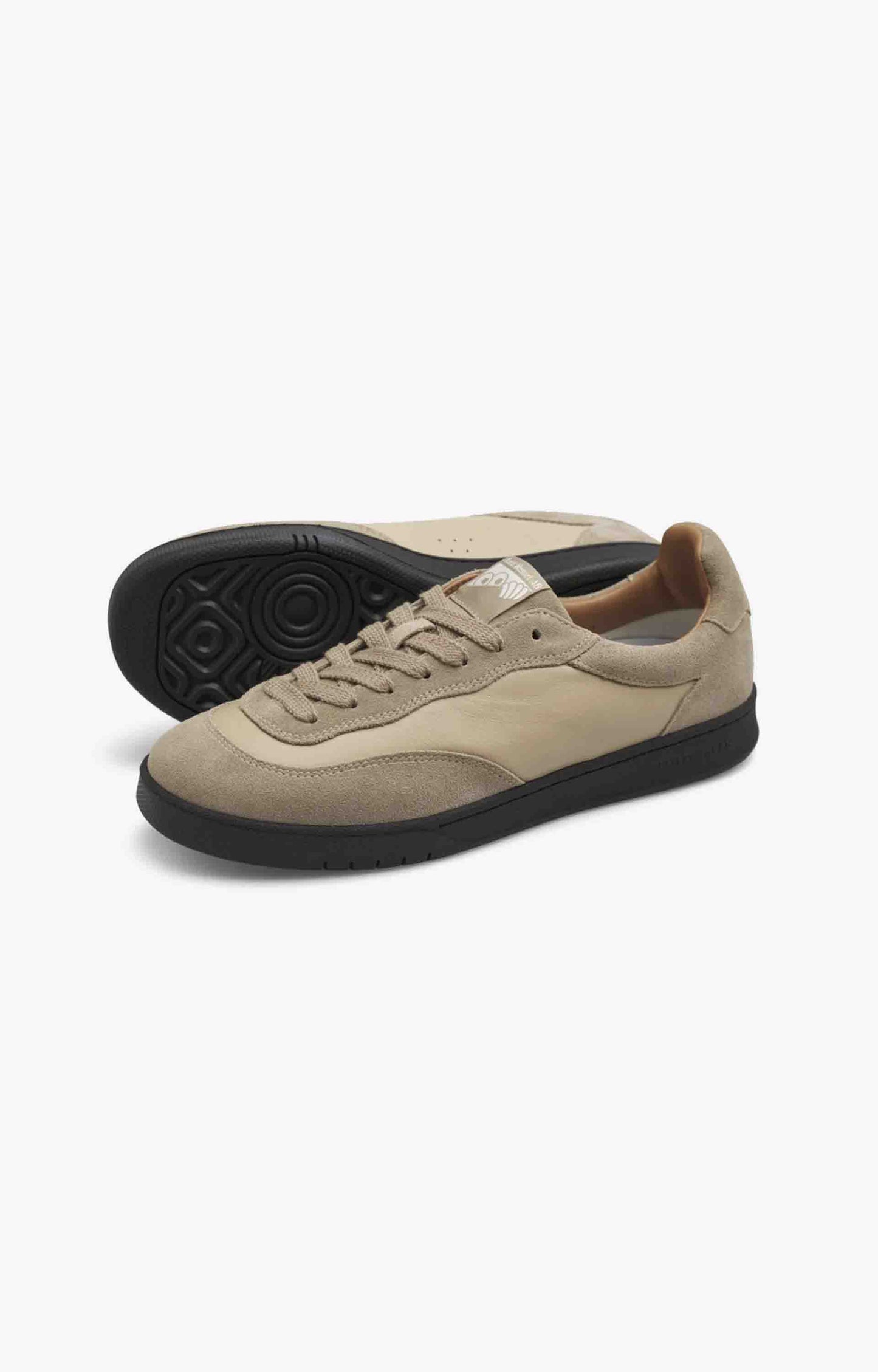 Last Resort AB Suede Lo CM001 Mens Shoes, Safari/Black