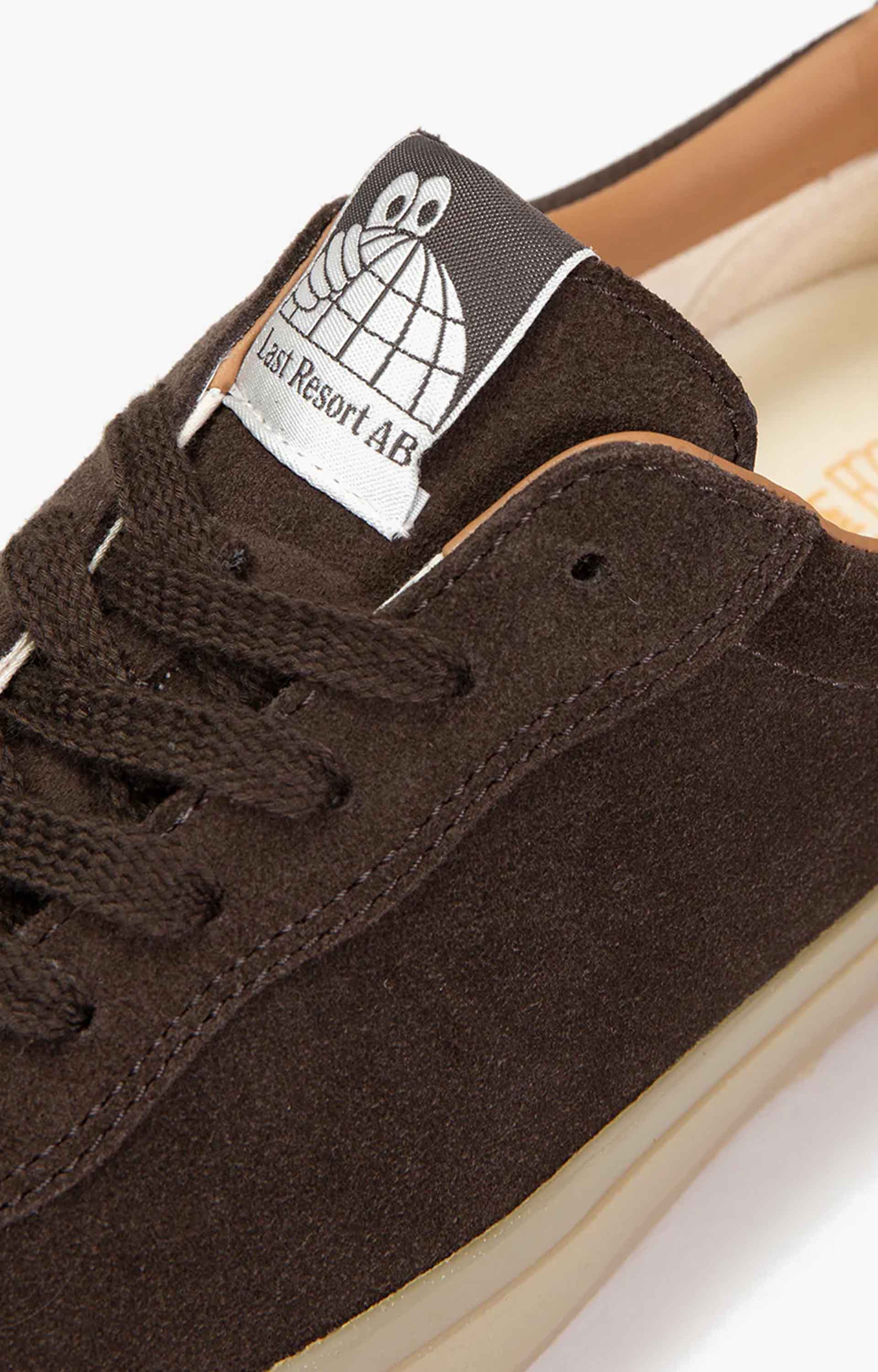 Last Resort AB VM001 Lo Suede Mens Shoe, Choco Brown/Gum