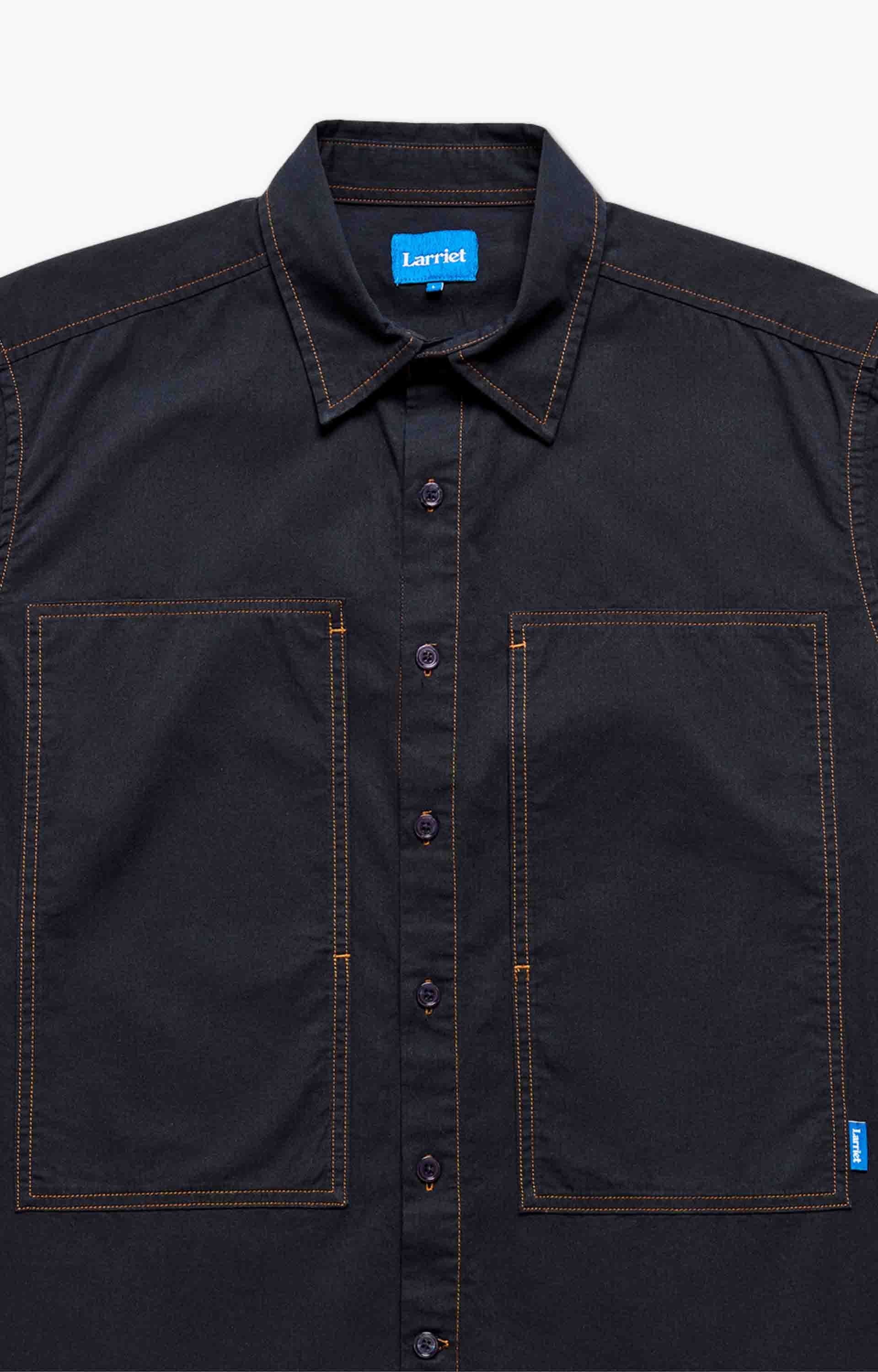 Larriet Cliff Short Sleeve Shirt, Navy