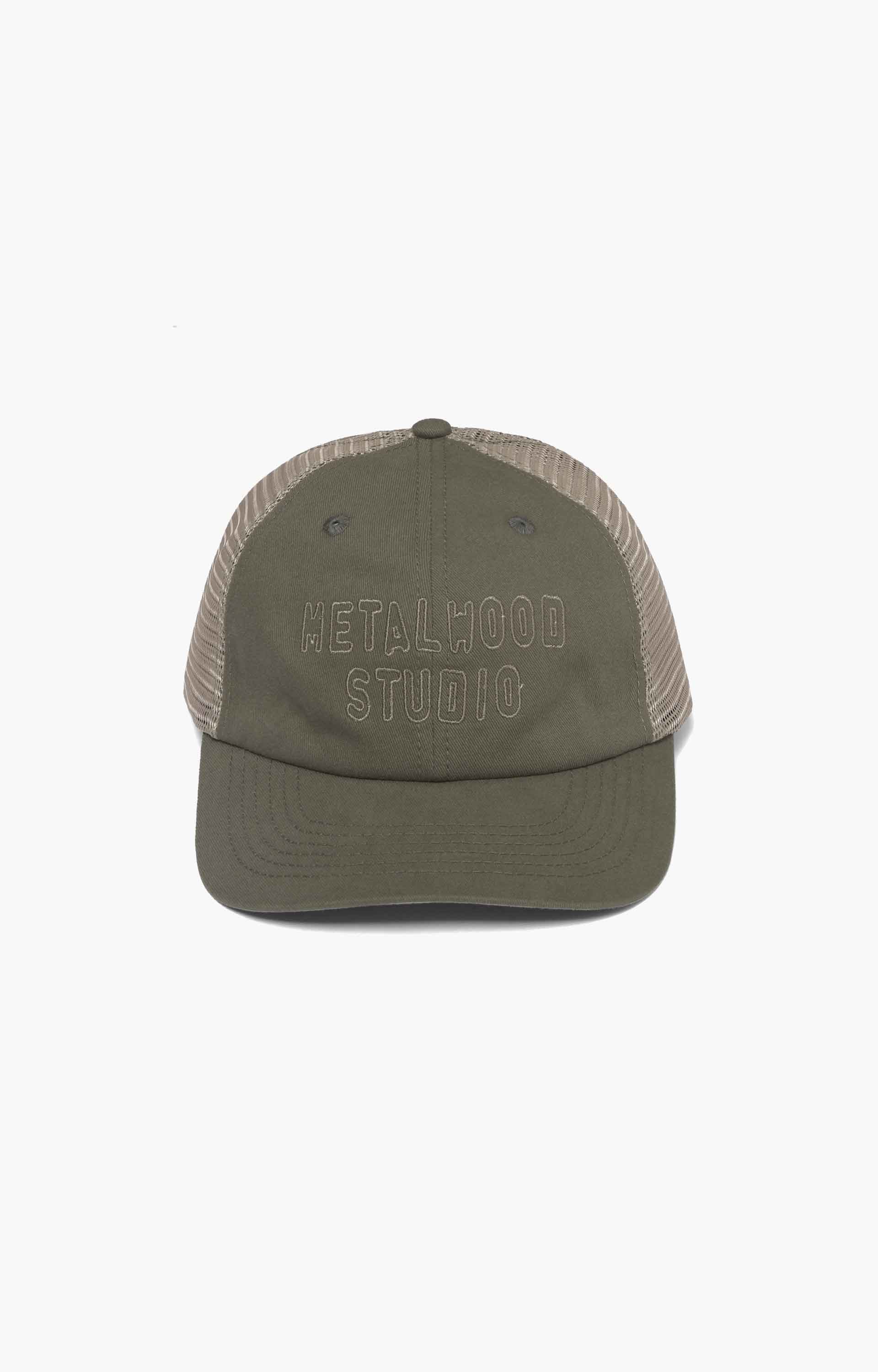 Metalwood Cutie 6 Panel Trucker Hat, Olive