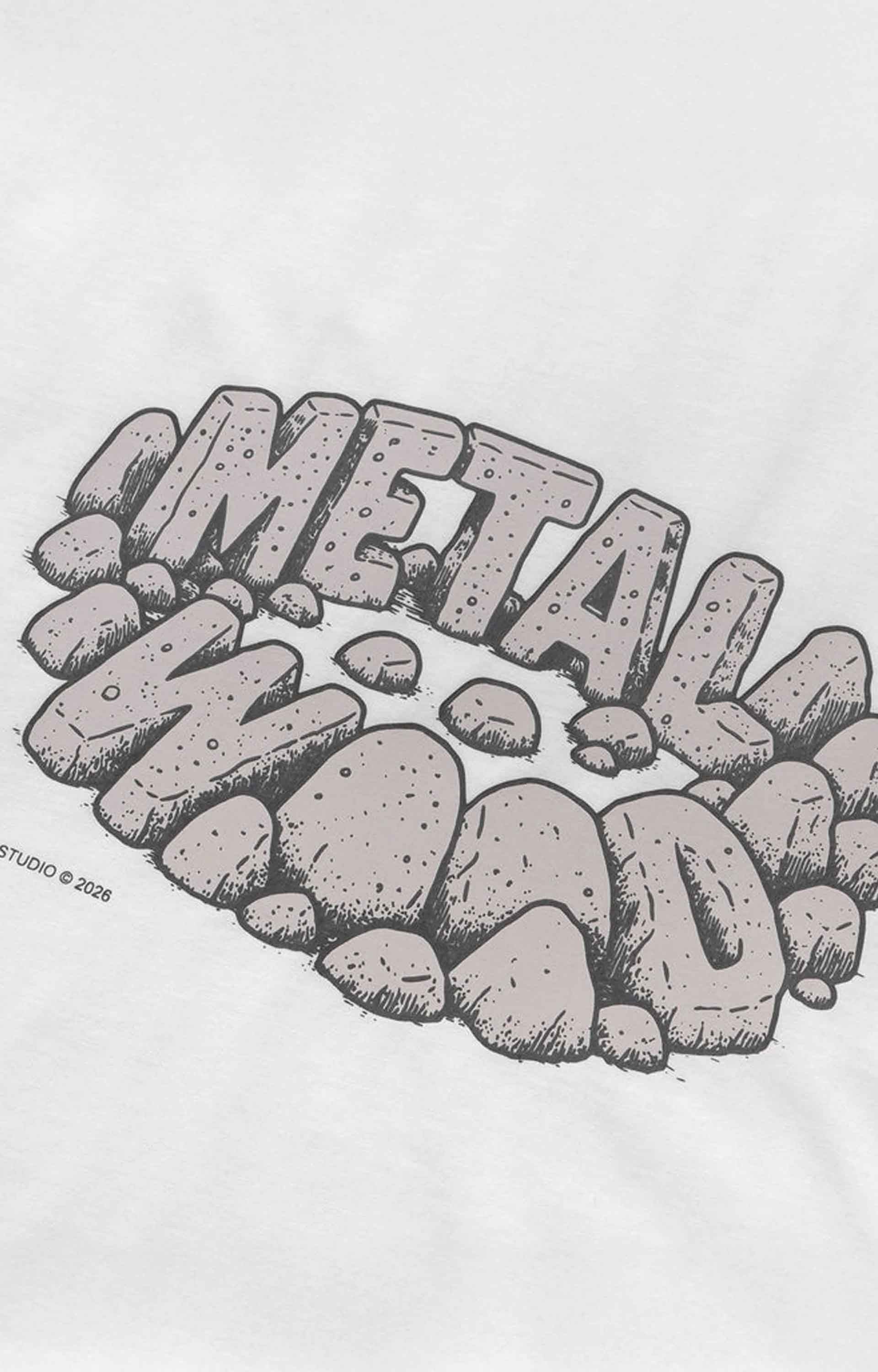 Metalwood Stonehenge T-Shirt, White