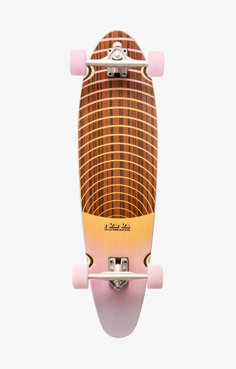 NANA Jackaroo Kicktail Doppler 36" Complete Deck, Orange