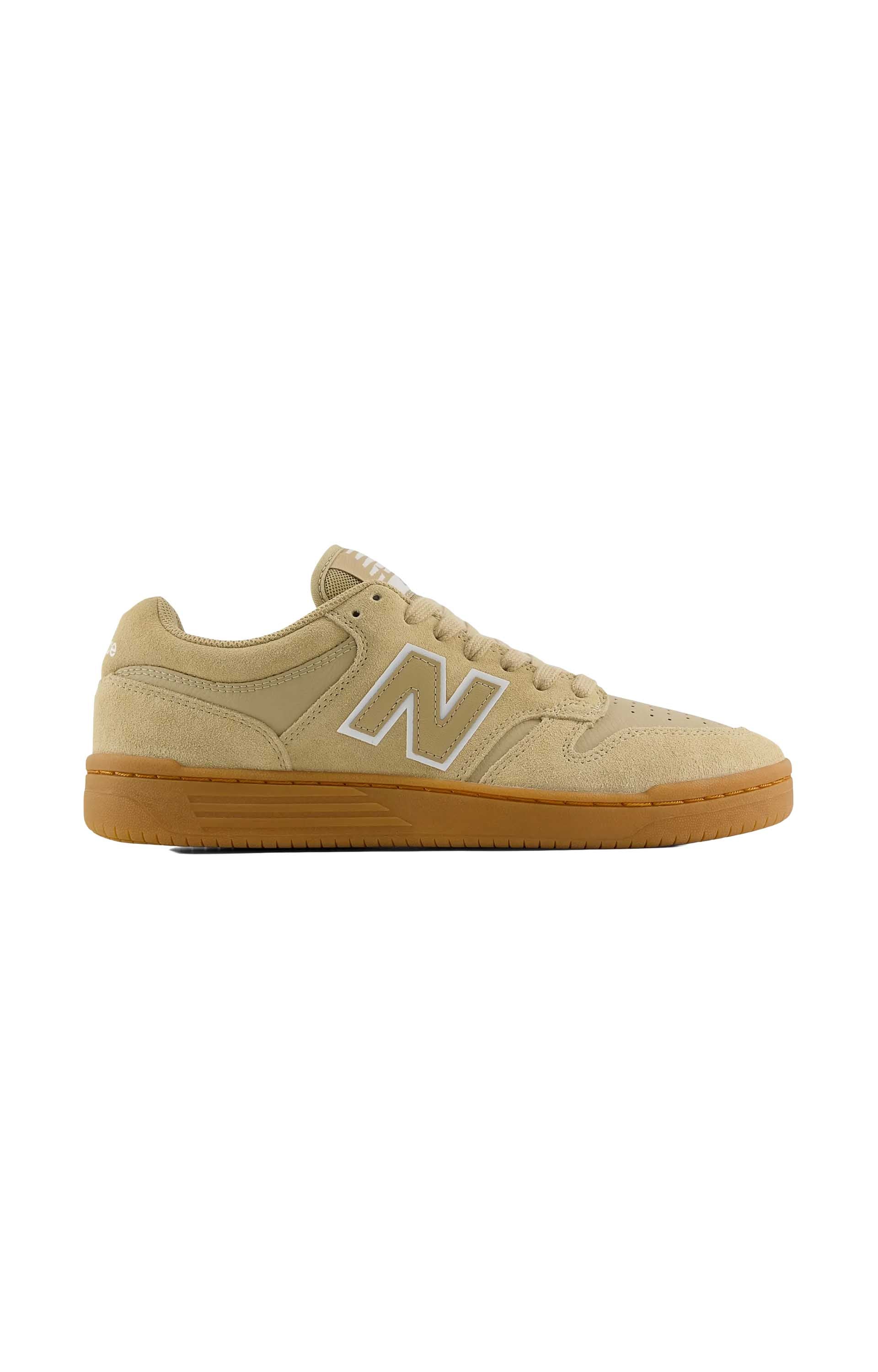 New Balance Numeric UN480TSG Shoes, Beige/White