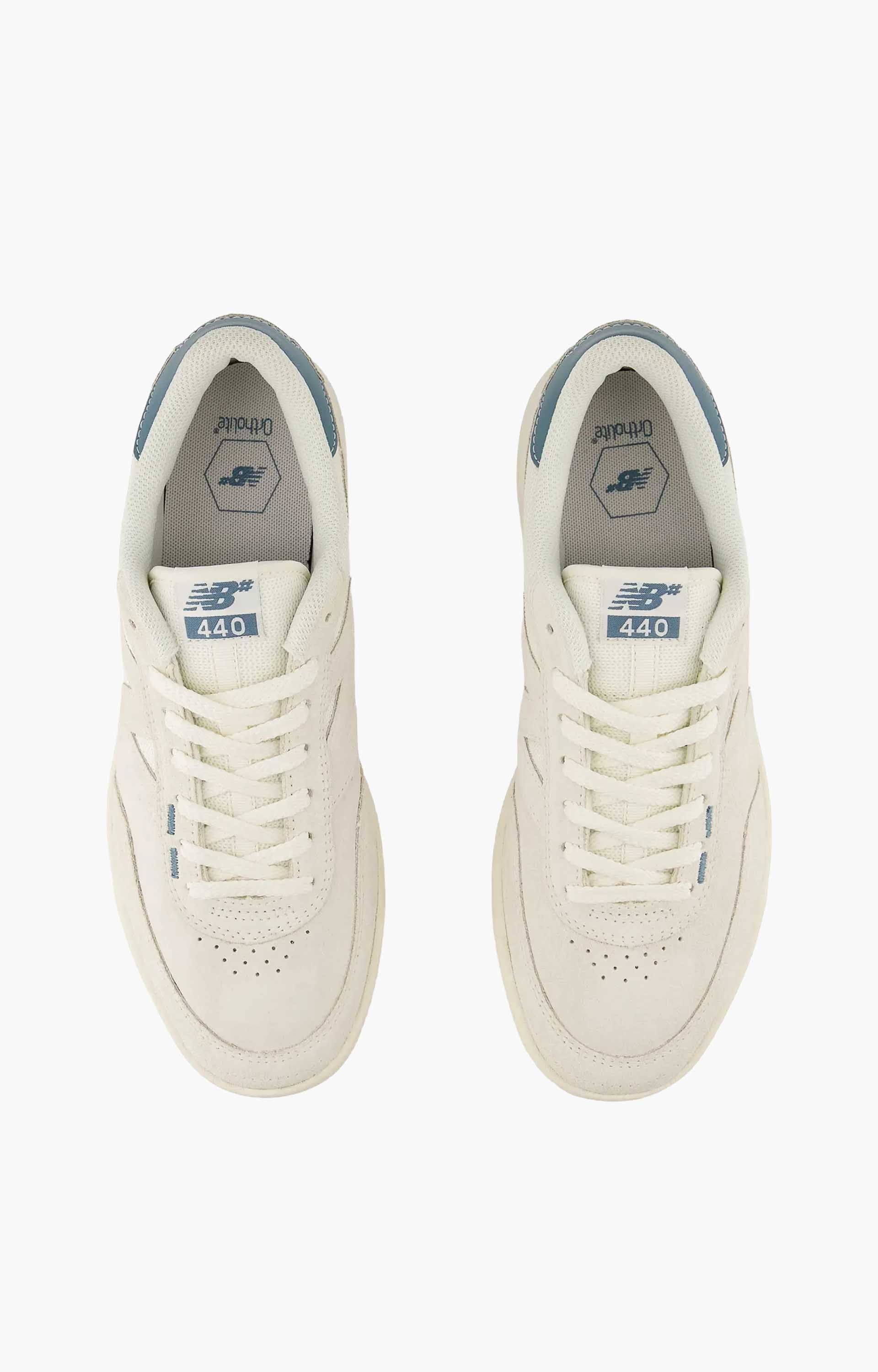 New Balance Numeric UN440NRU Shoes, Sea Salt/Blue