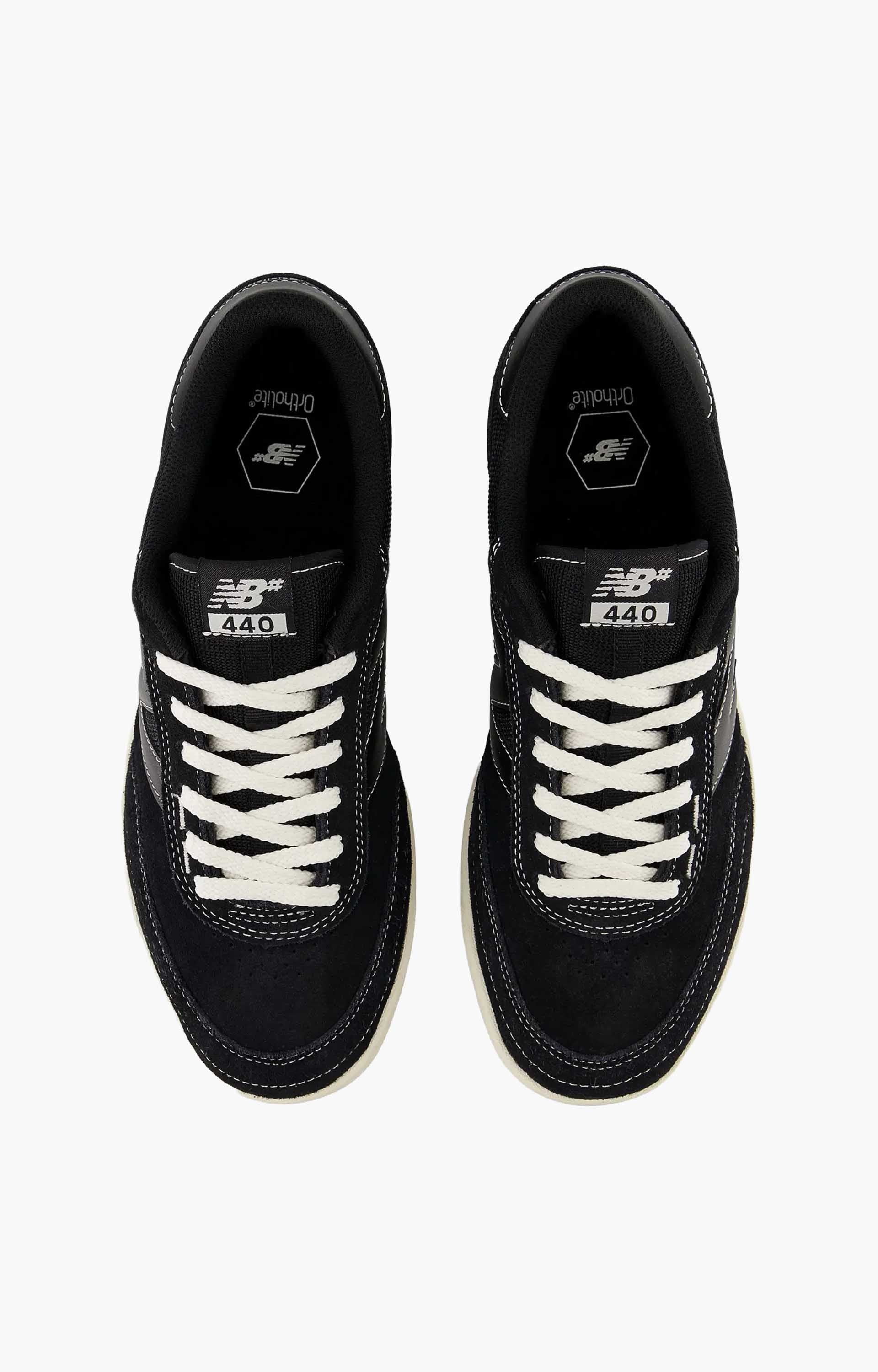 New Balance Numeric UN440BCO Shoes, Black/White