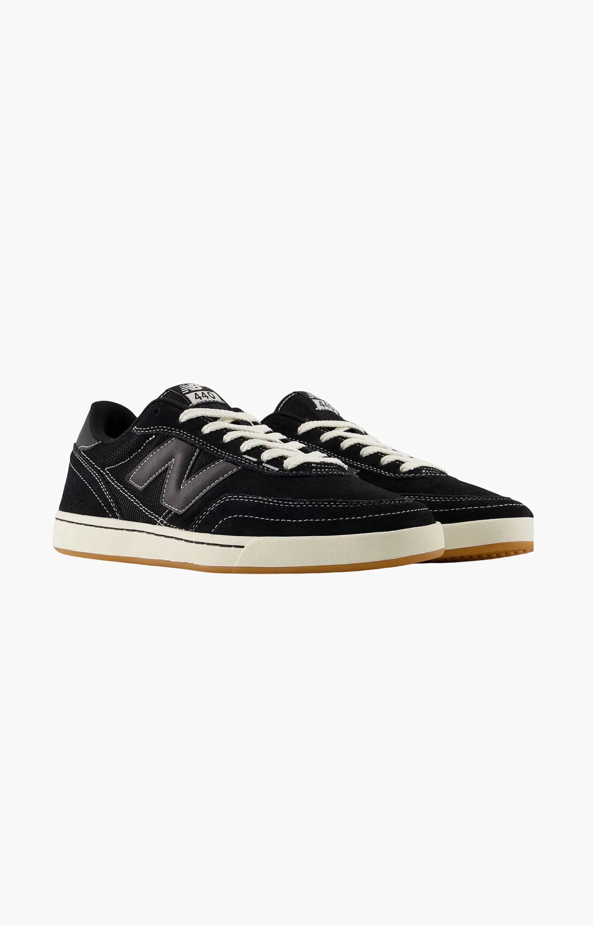 New Balance Numeric UN440BCO Shoes, Black/White