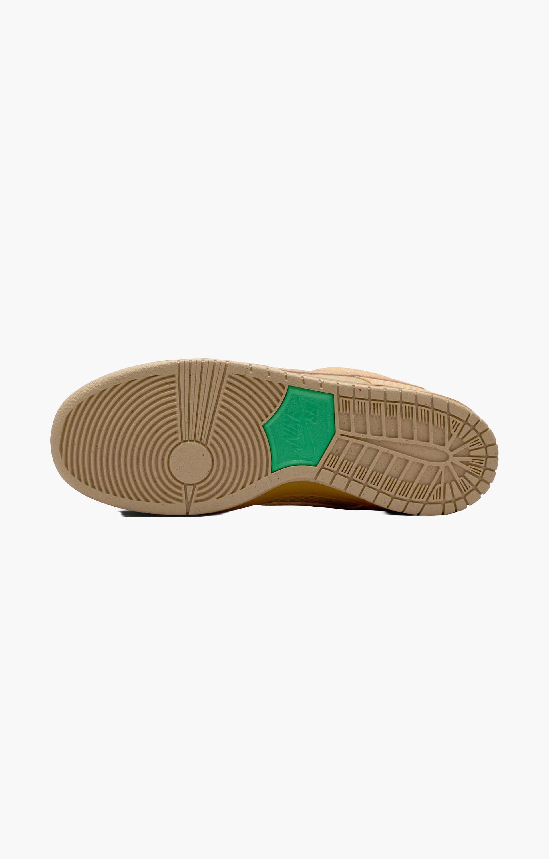 Nike SB Dunk Low Pro IB6206 Shoes, Canvas/Vachetta Tan/Parachute Beige