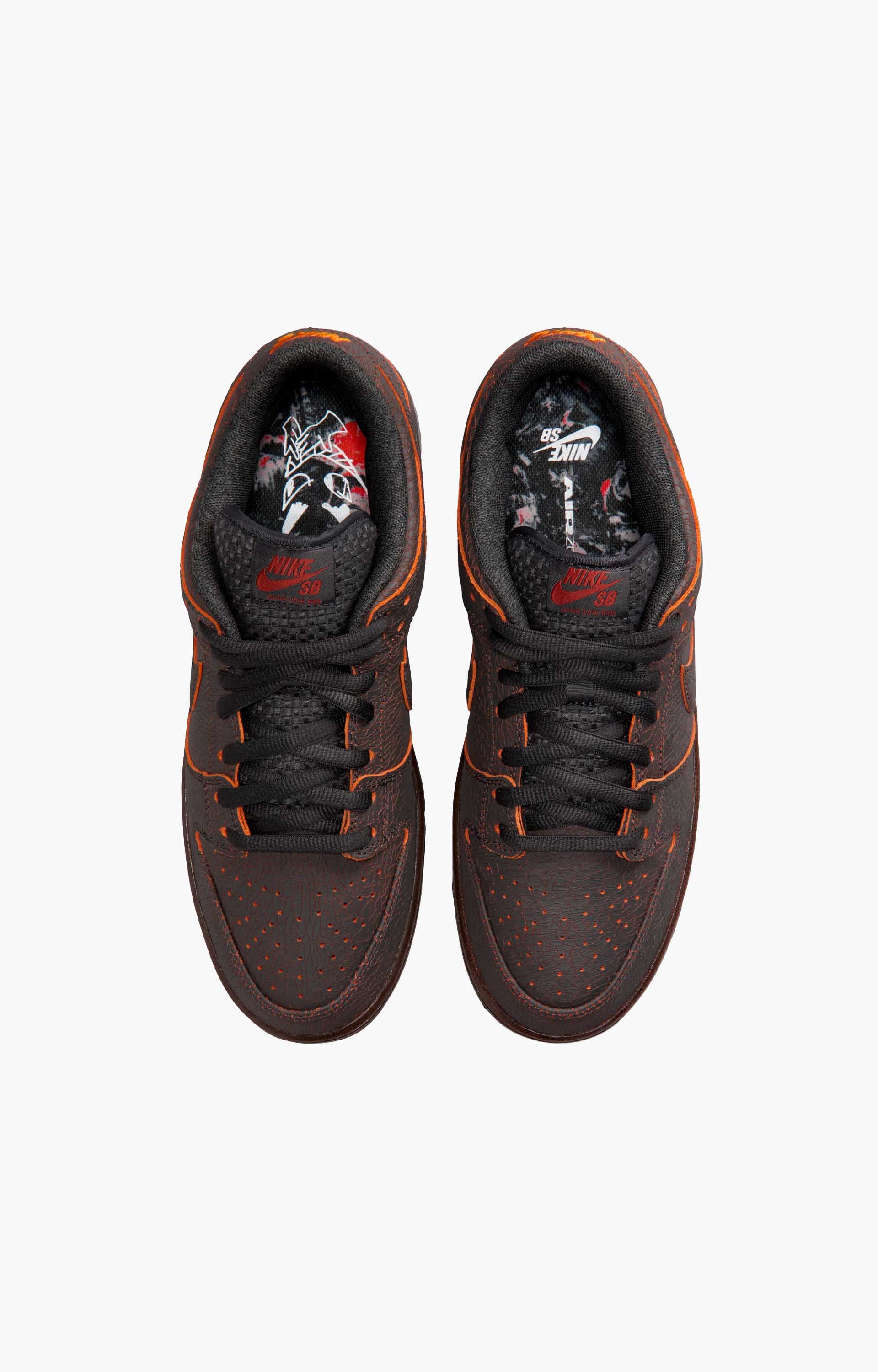 Nike Sb Dunk Low Pro 'Krampus' Shoe, Dark Smoke Grey/Black
