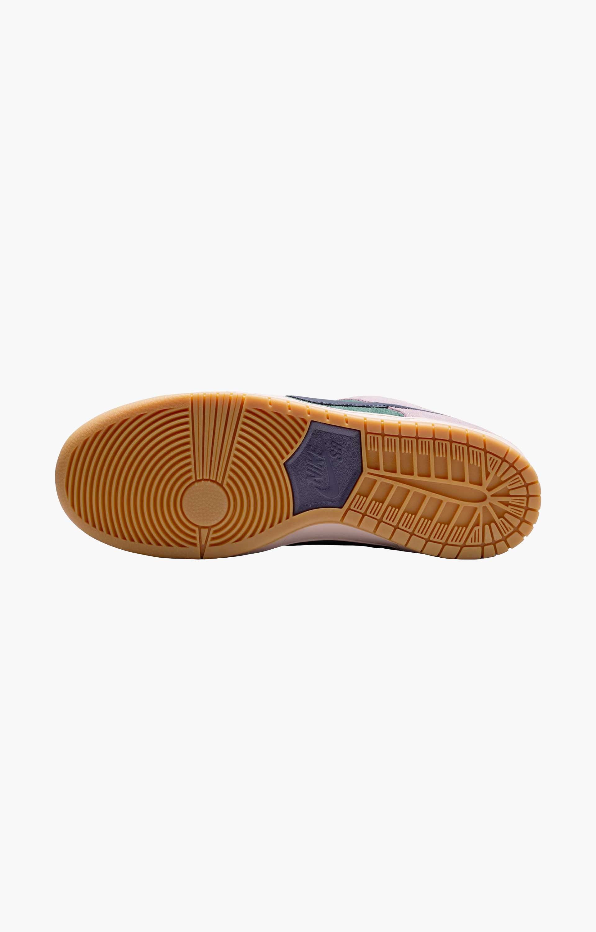 Nike SB Dunk Low Pro HQ1625 Shoe, Mineral Slate/Dark Raisin-Particle Rose