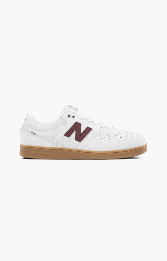 New Balance Numeric Brandon Westgate NM508WBG Shoe, White/Gum
