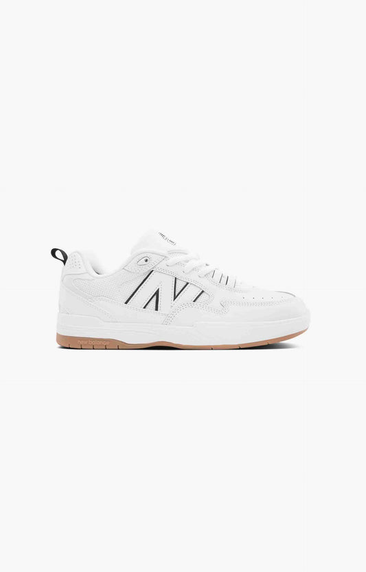 New Balance Numeric Tiagos NM808TNB Shoe, White/Black