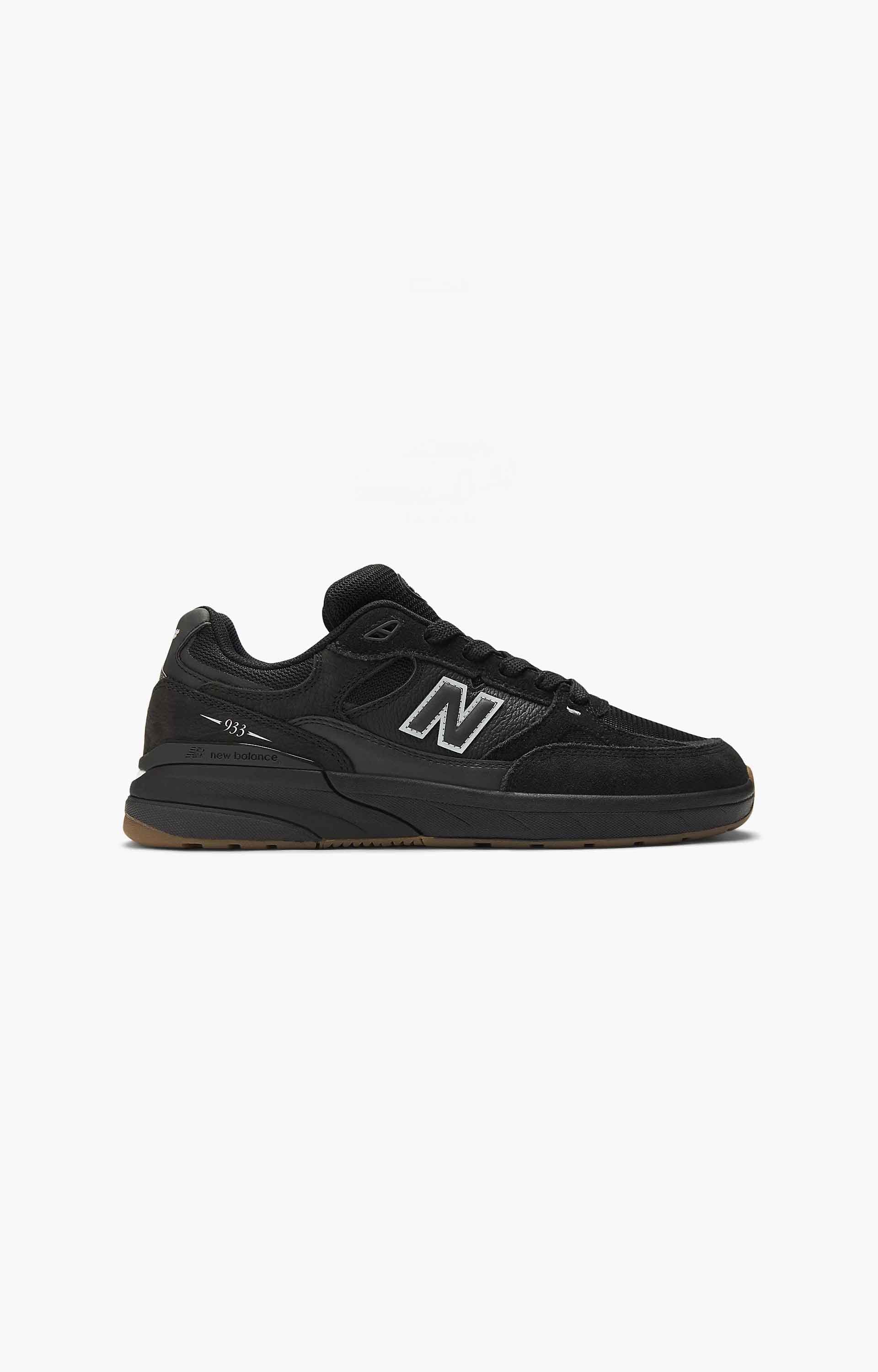 New Balance Numeric NM933NAP Shoes, Black/Black